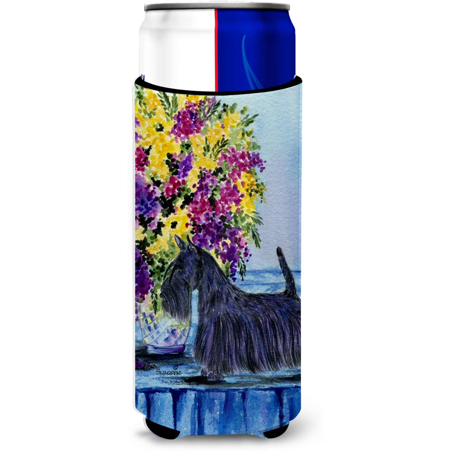 Scottish Terrier Ultra Beverage Insulators for slim cans SS8309MUK