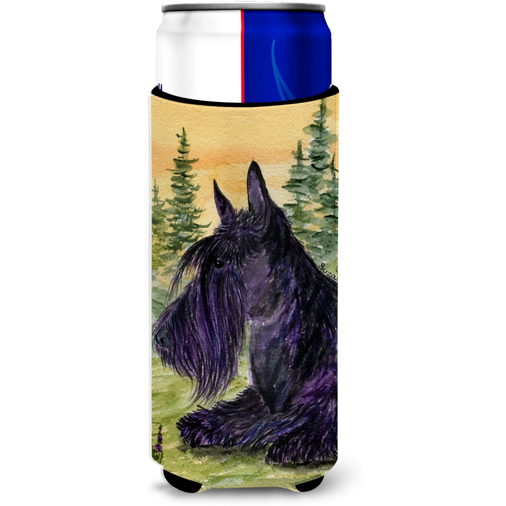 Scottish Terrier Ultra Beverage Insulators for slim cans SS8511MUK