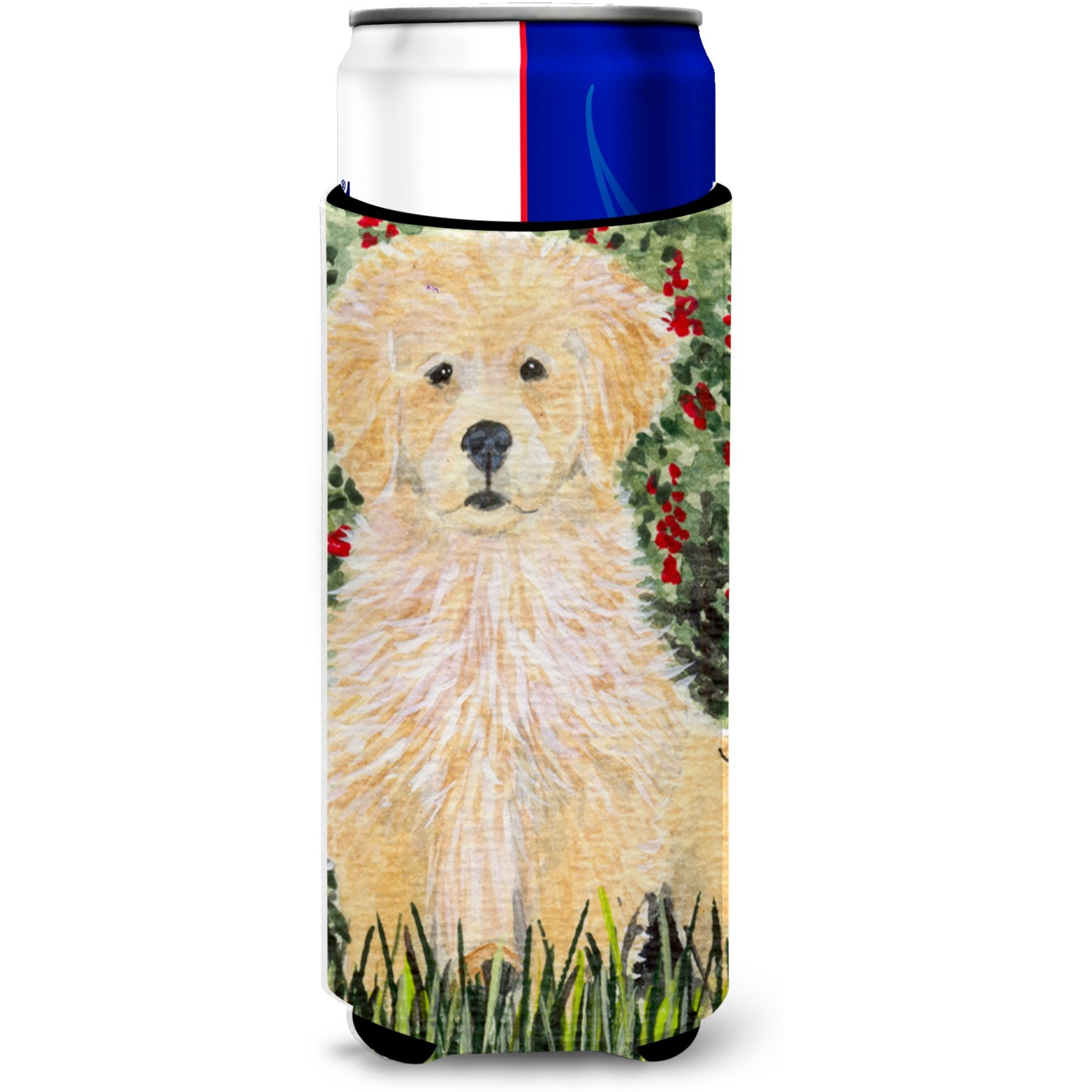 Golden Retriever Ultra Beverage Insulators for slim cans SS8857MUK