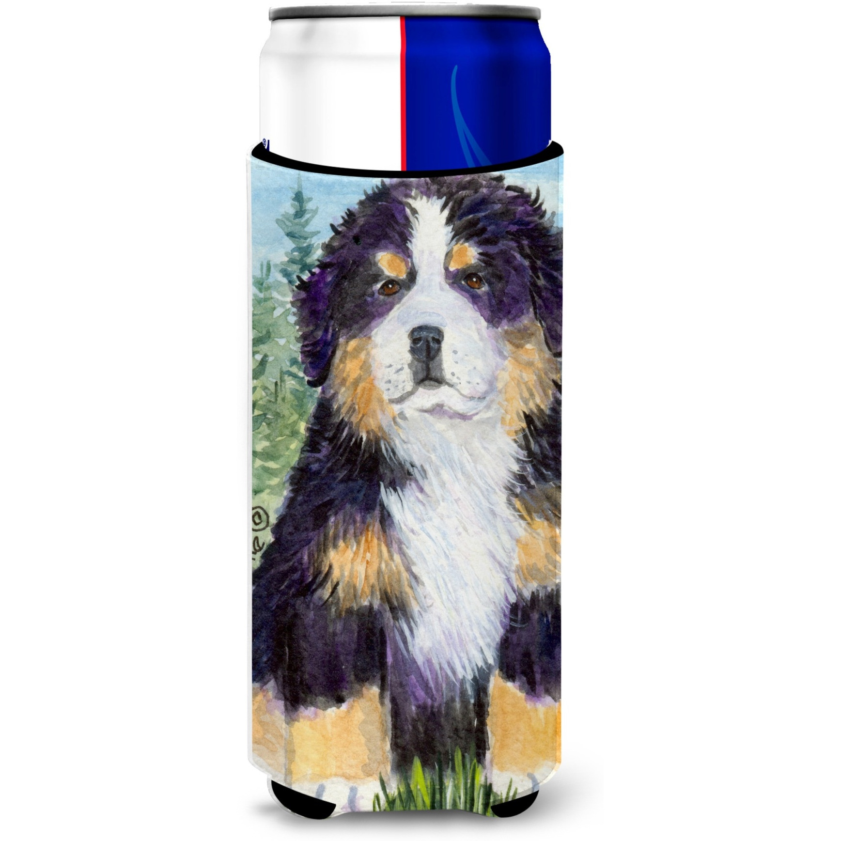 Bernese Mountain Dog Ultra Beverage Insulators for slim cans SS8861MUK
