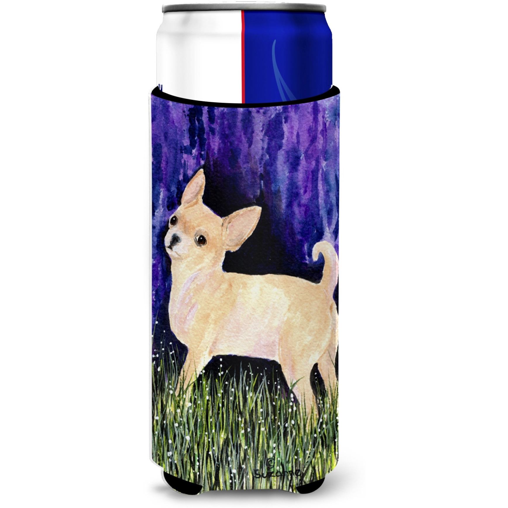 Starry Night Chihuahua Ultra Beverage Insulators for slim cans SS8514MUK