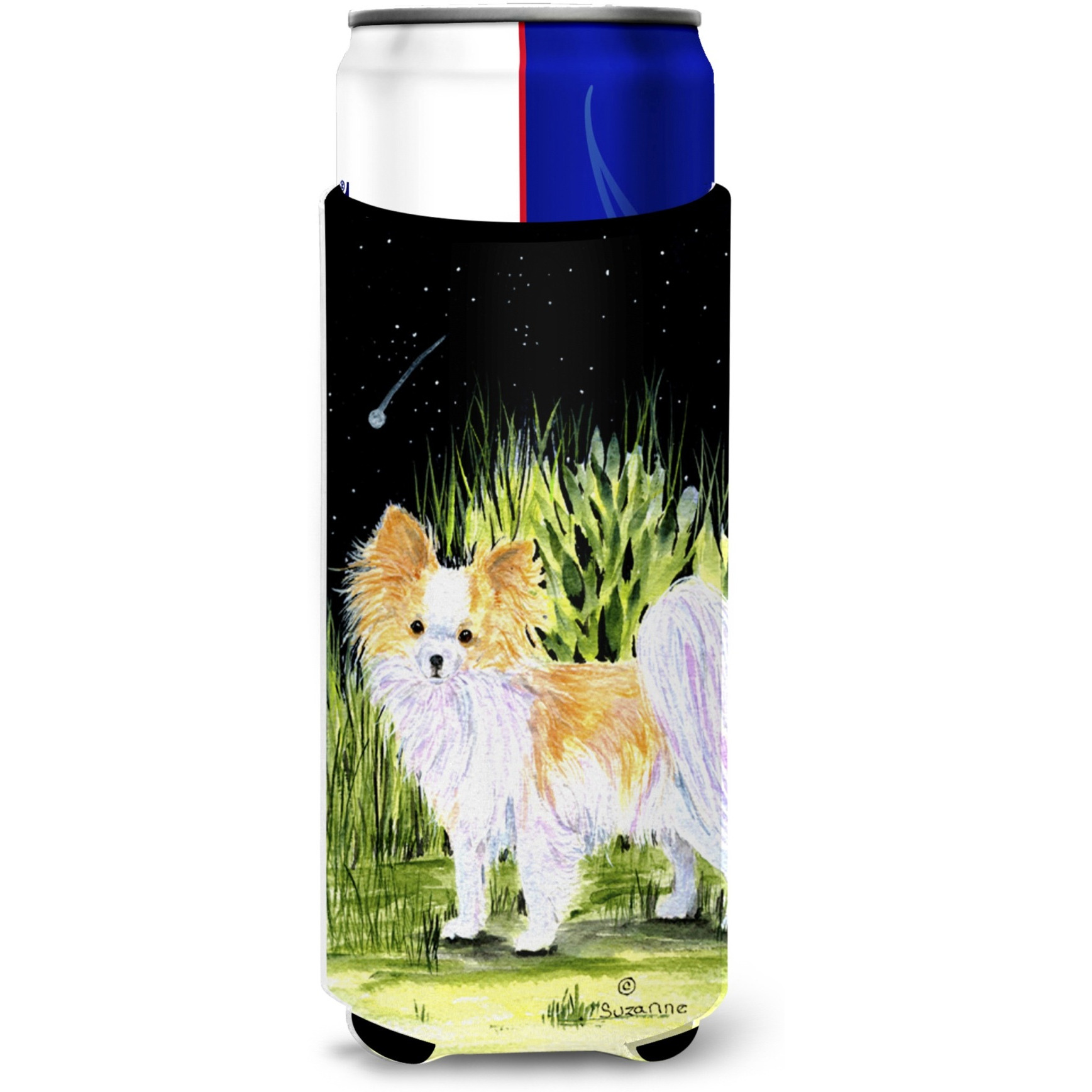 Starry Night Chihuahua Ultra Beverage Insulators for slim cans SS8516MUK