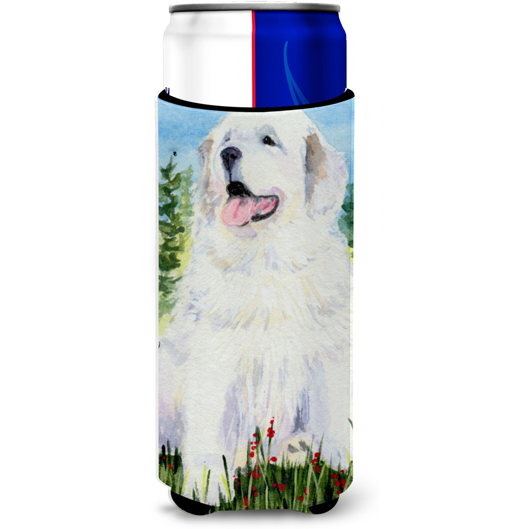 Great Pyrenees Ultra Beverage Insulators for slim cans SS8866MUK