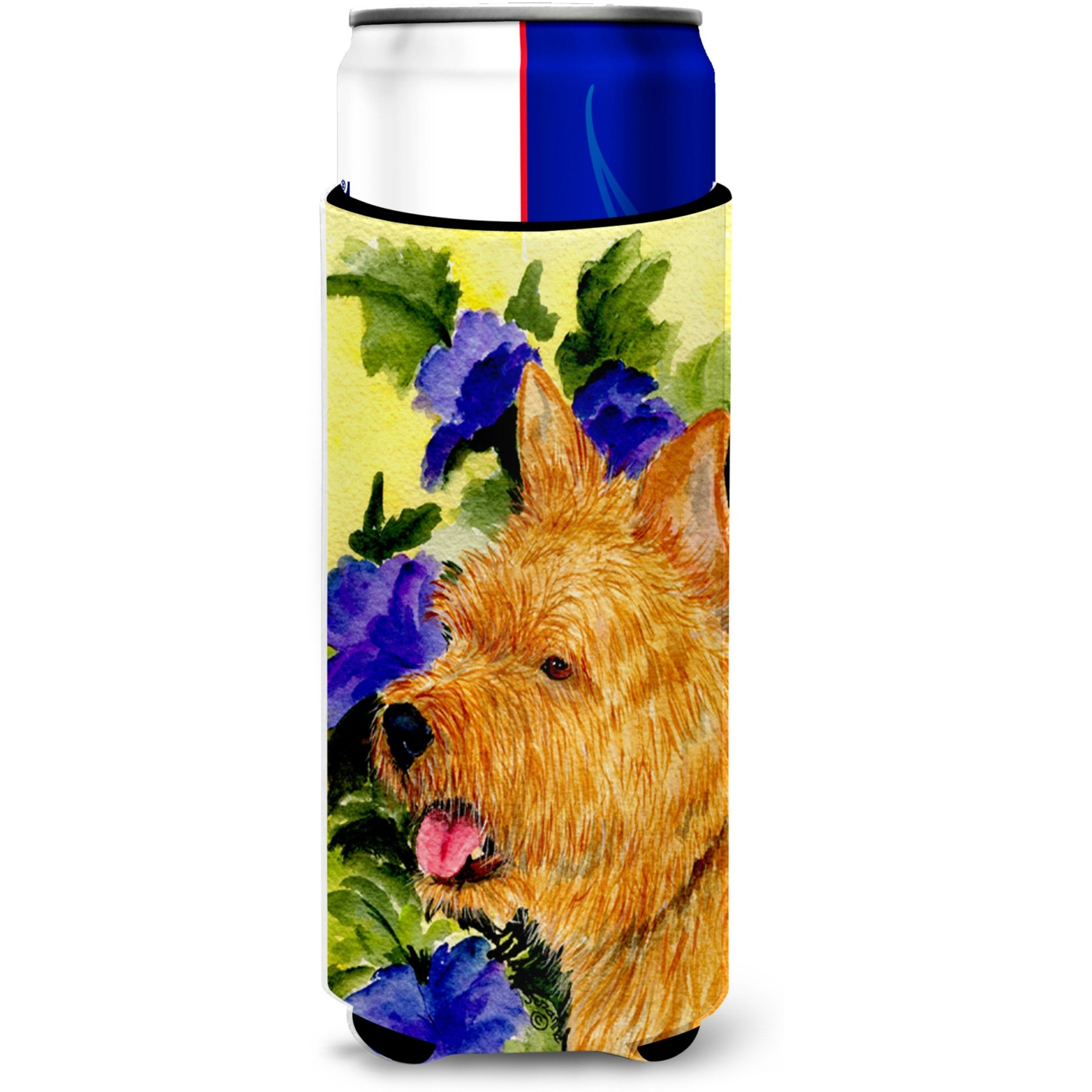 Norwich Terrier Ultra Beverage Insulators for slim cans SS8421MUK