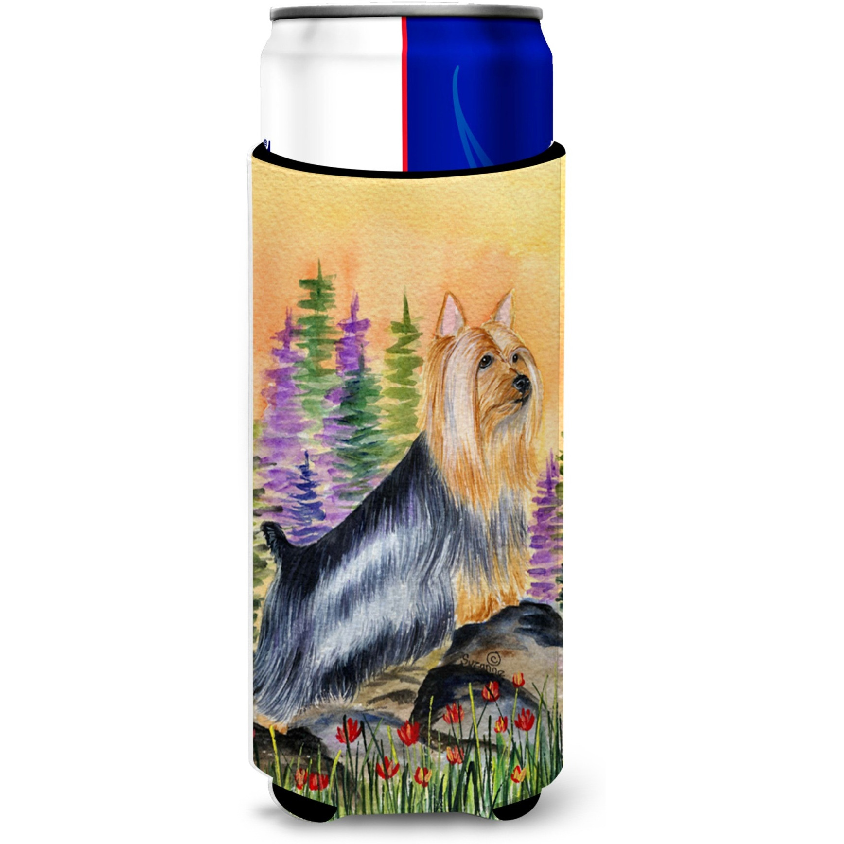 Silky Terrier Ultra Beverage Insulators for slim cans SS8262MUK