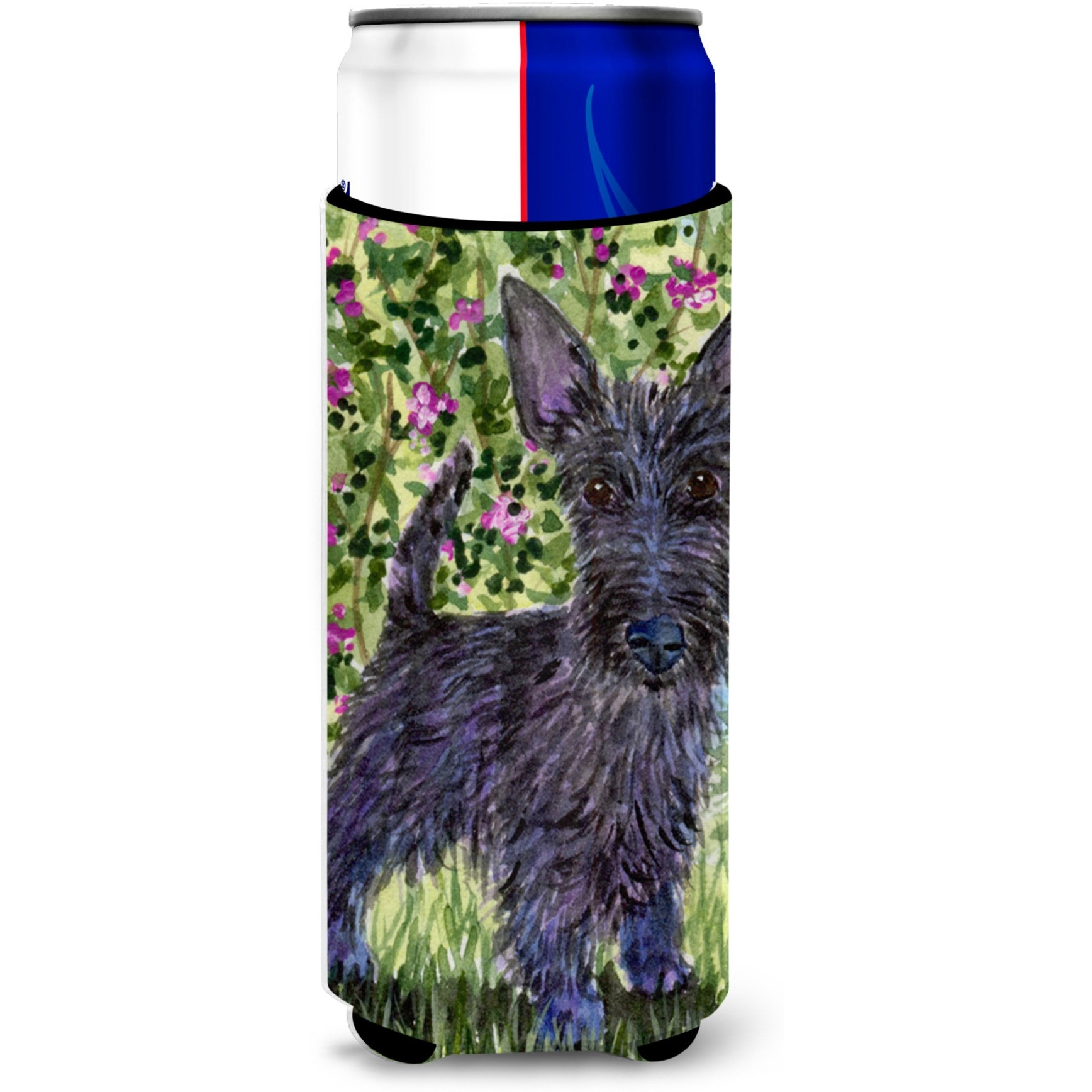 Scottish Terrier Ultra Beverage Insulators for slim cans SS8889MUK