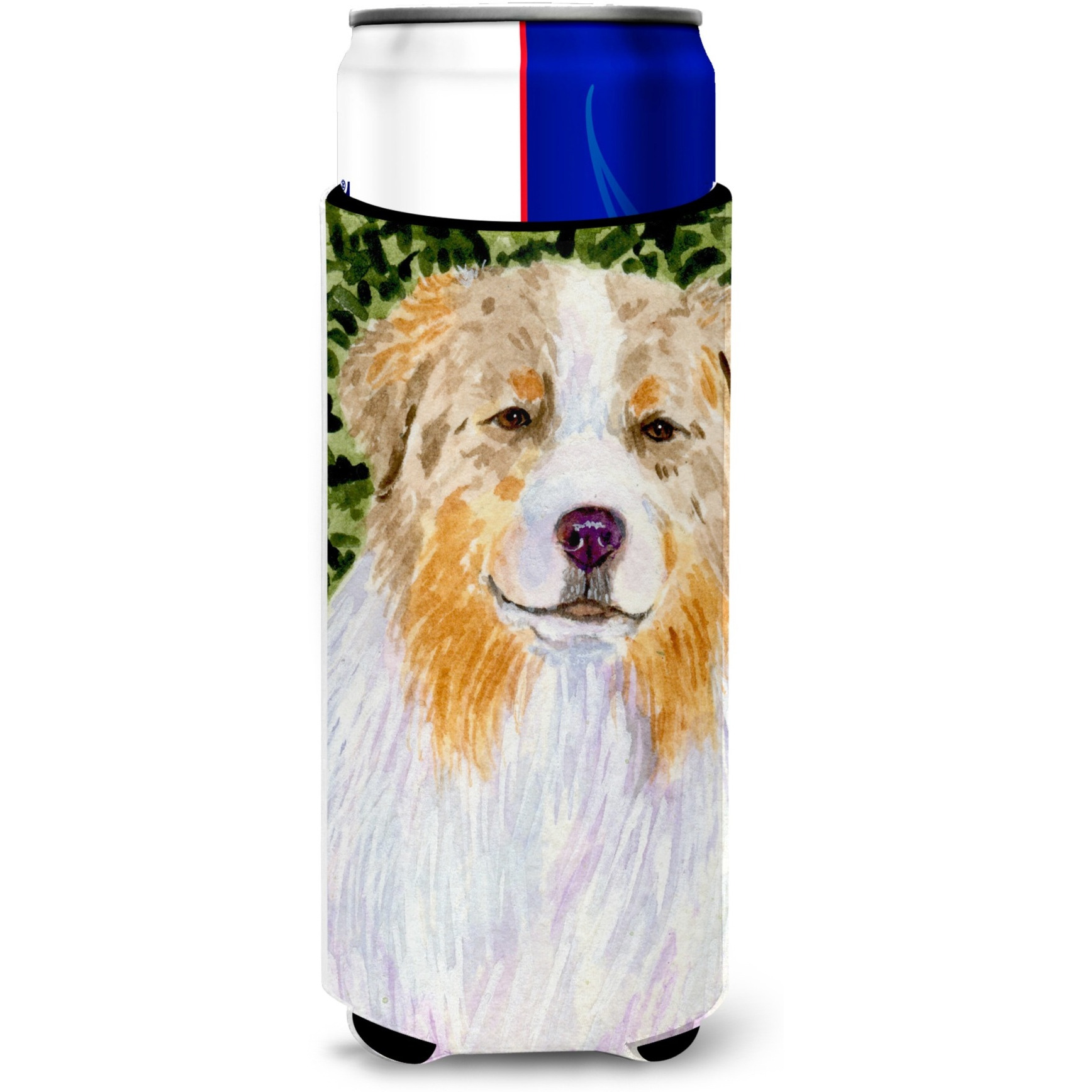Australian Shepherd Ultra Beverage Insulators for slim cans SS8733MUK