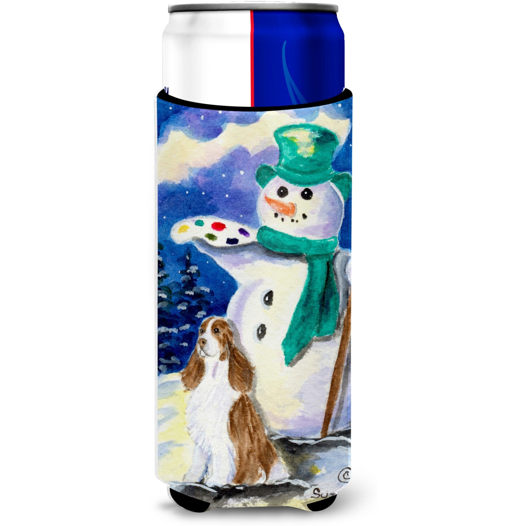 English Springer Spaniel Ultra Beverage Insulators for slim cans SS1002MUK