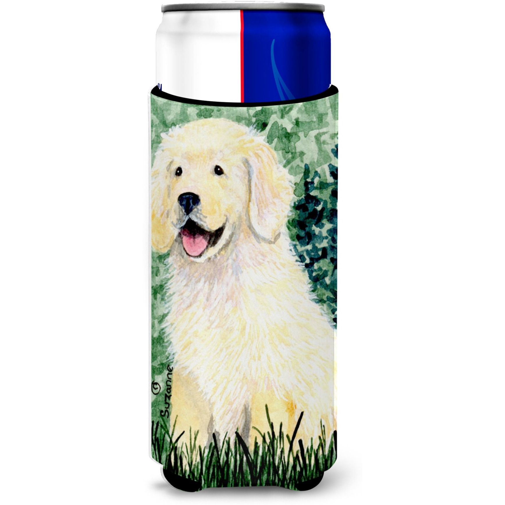 Golden Retriever Ultra Beverage Insulators for slim cans SS8739MUK