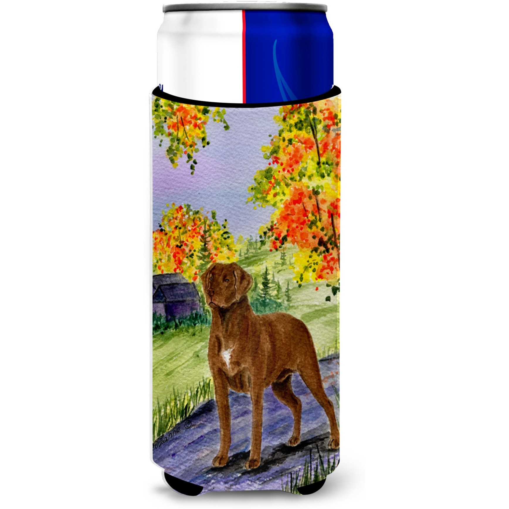 Chesapeake Bay Retriever Ultra Beverage Insulators for slim cans SS8427MUK
