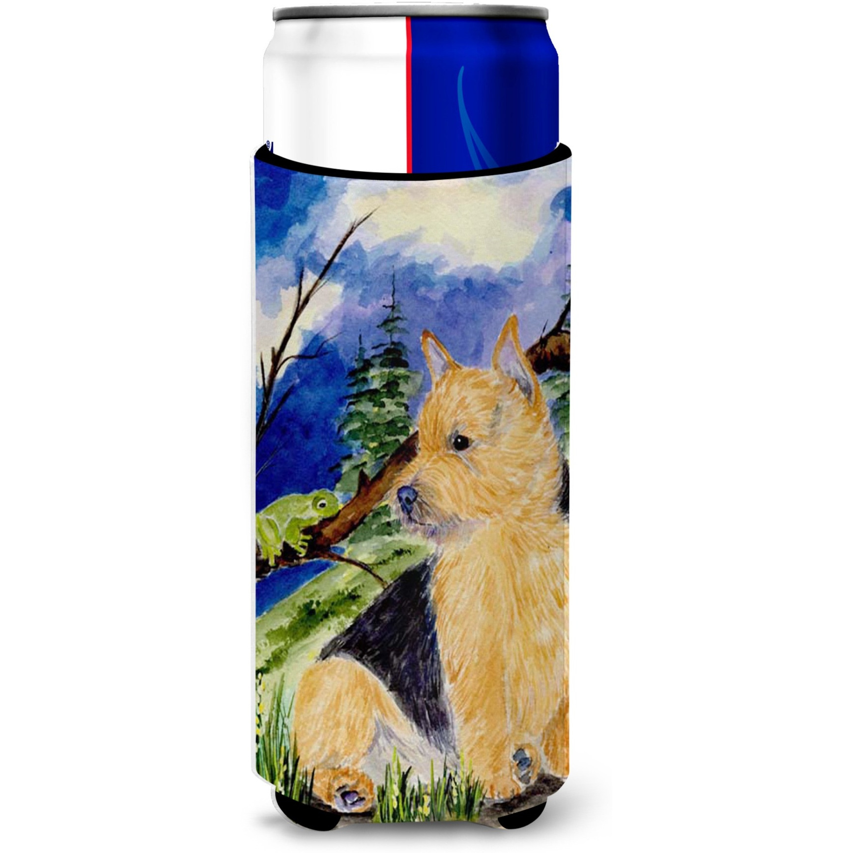 Norwich Terrier Ultra Beverage Insulators for slim cans SS8984MUK