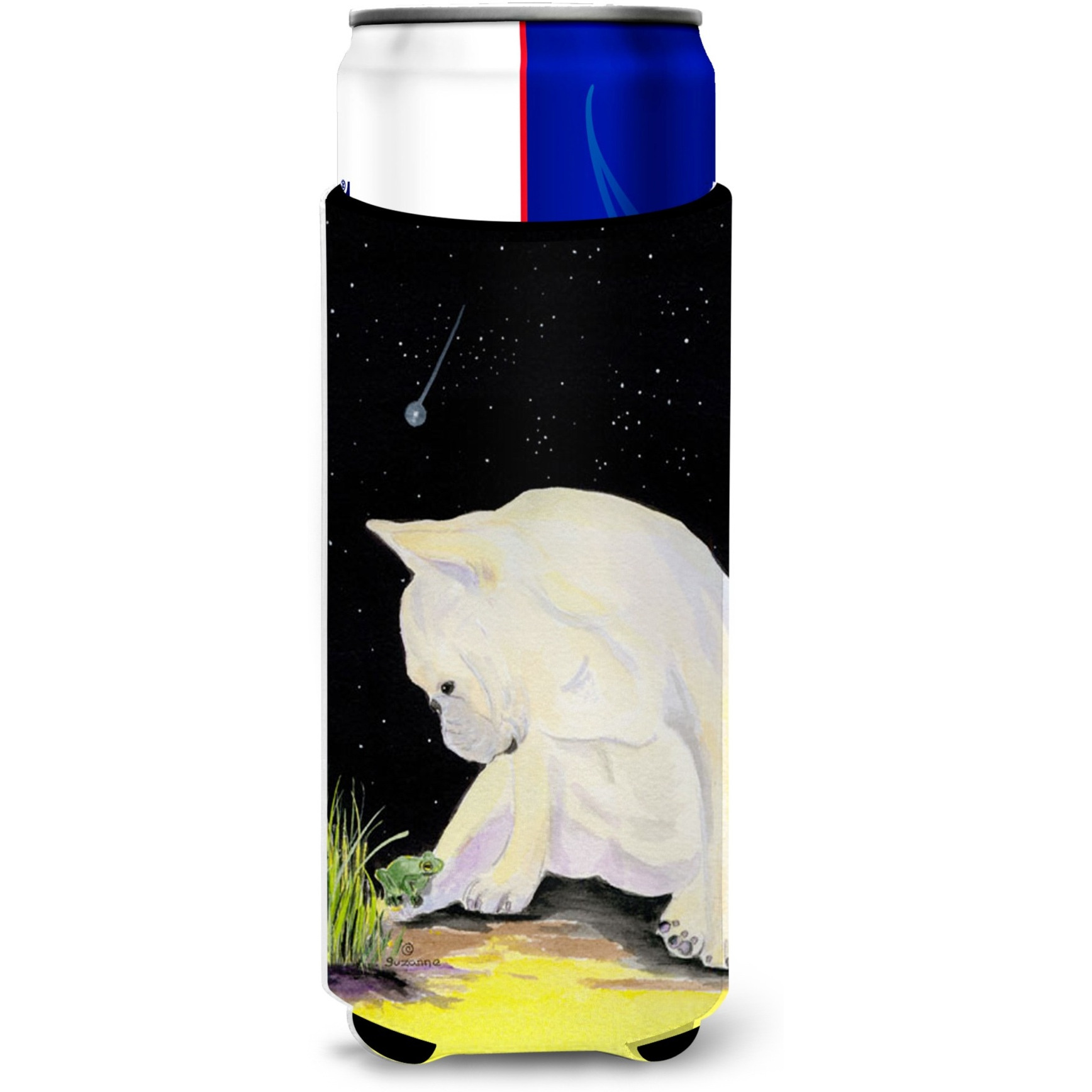 French Bulldog Ultra Beverage Insulators for slim cans SS8992MUK