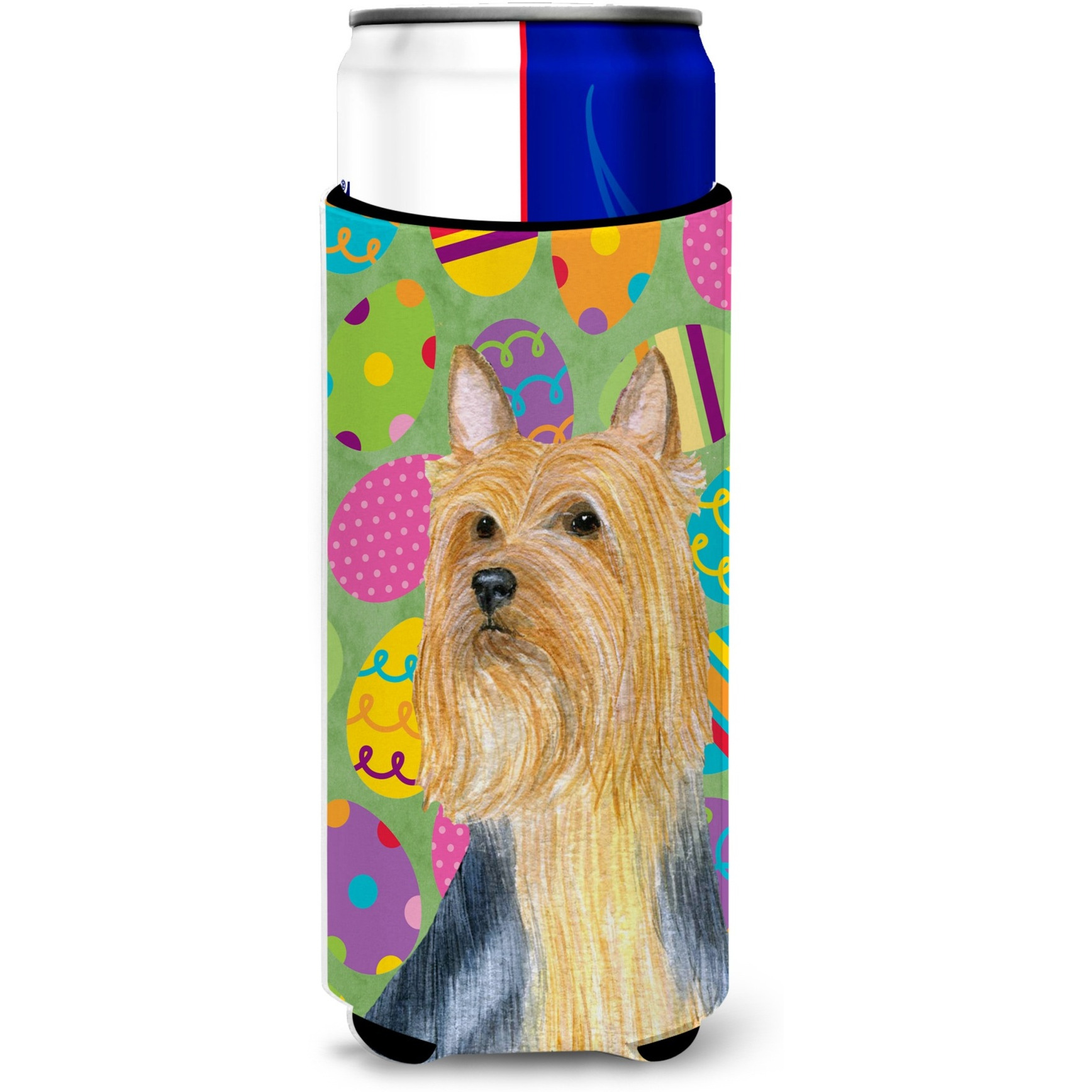 Silky Terrier Easter Eggtravaganza Ultra Beverage Insulators for slim cans LH9406MUK