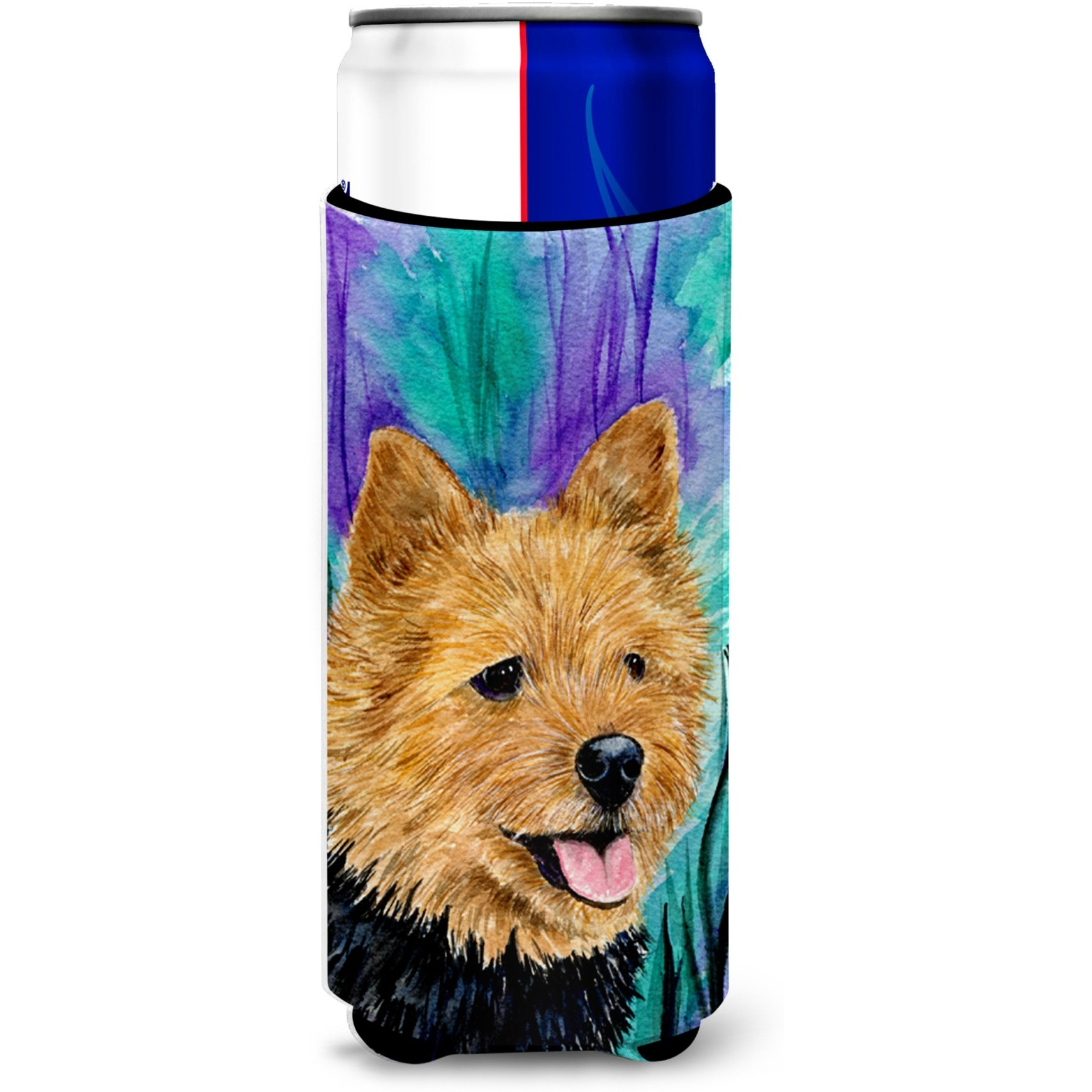 Norwich Terrier Ultra Beverage Insulators for slim cans SS8431MUK