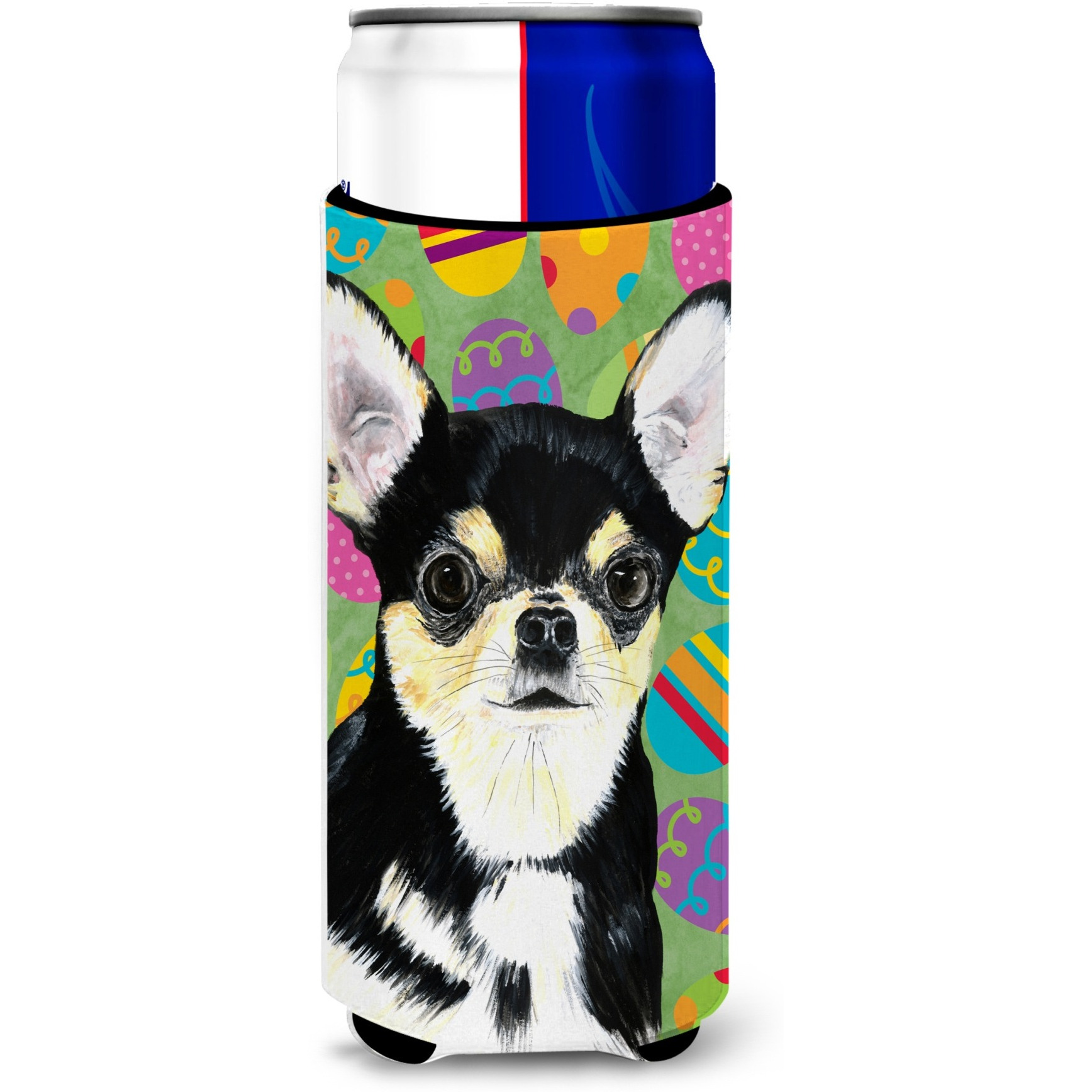 Chihuahua Easter Eggtravaganza Ultra Beverage Insulators for slim cans SC9479MUK