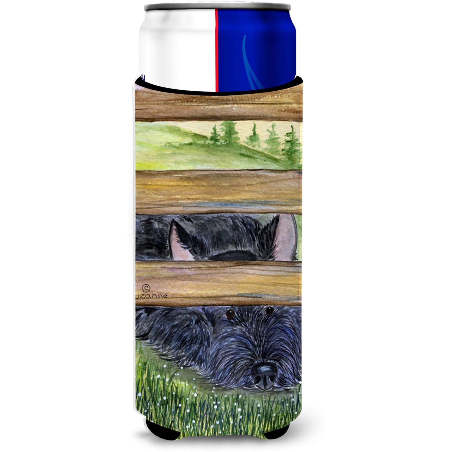 Scottish Terrier Ultra Beverage Insulators for slim cans SS8193MUK