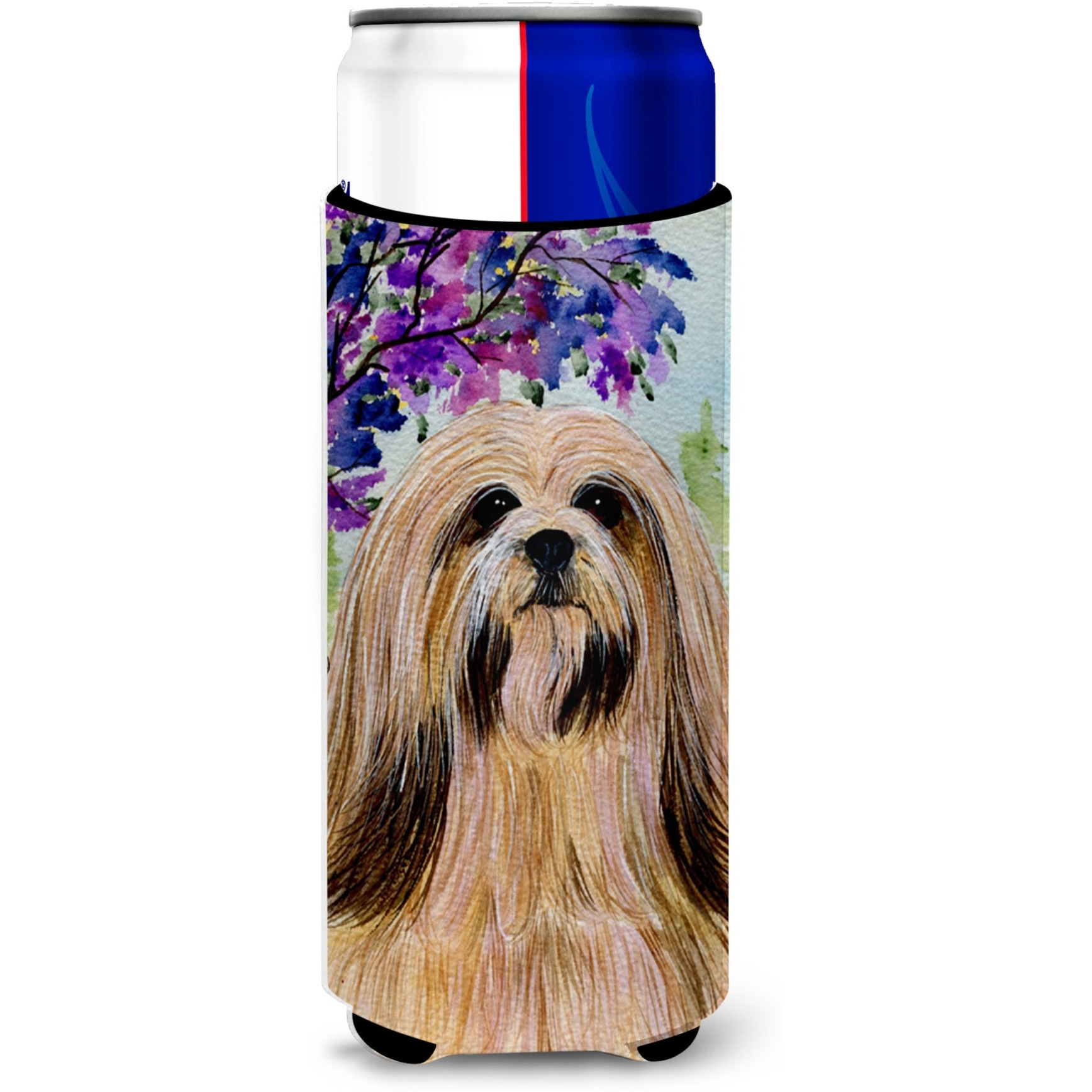 Lhasa Apso Ultra Beverage Insulators for slim cans SS8436MUK