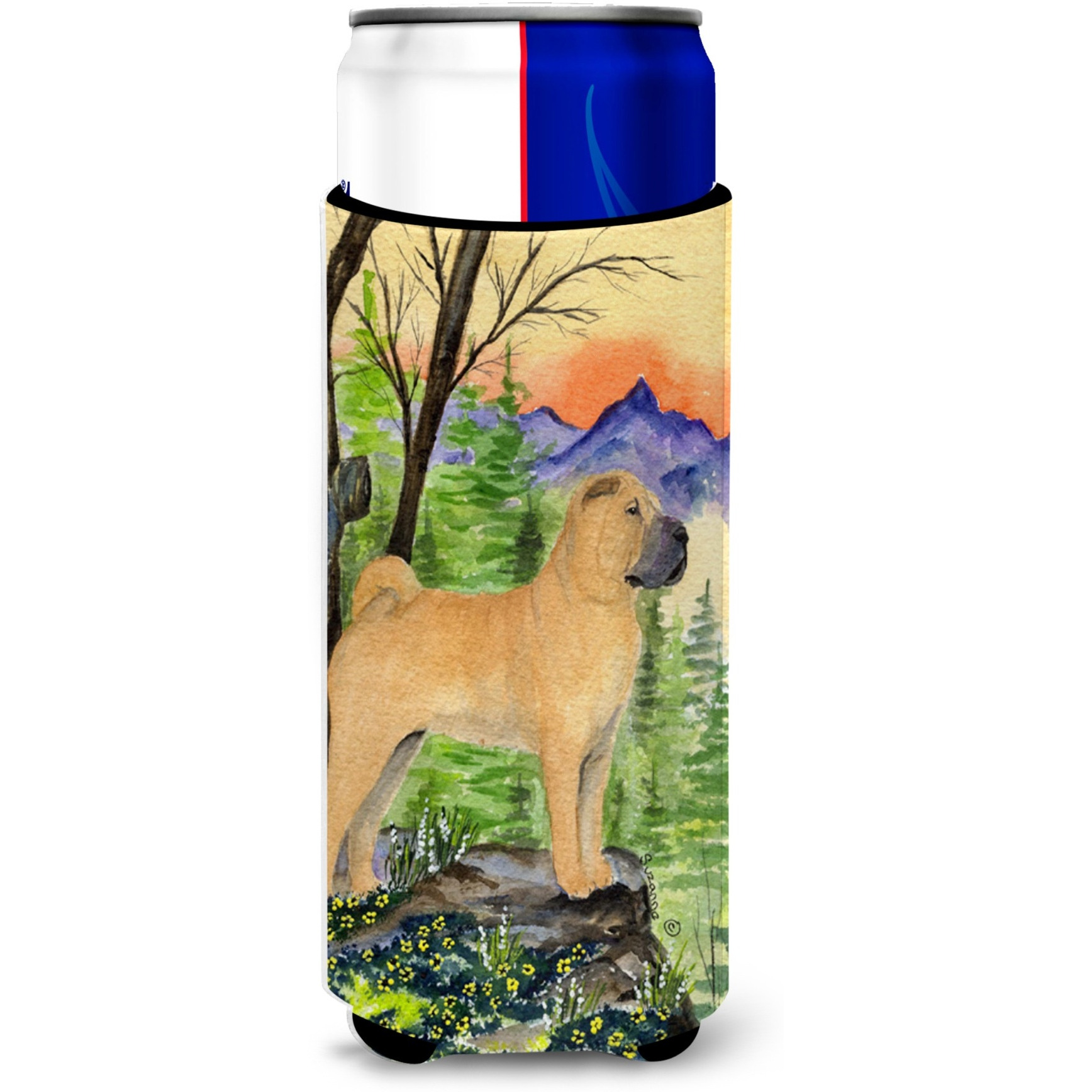 Shar Pei Ultra Beverage Insulators for slim cans SS8324MUK