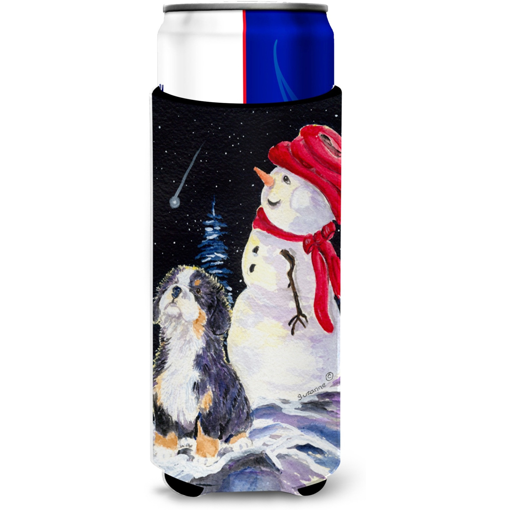 Bernese Mountain Dog Ultra Beverage Insulators for slim cans SS8575MUK