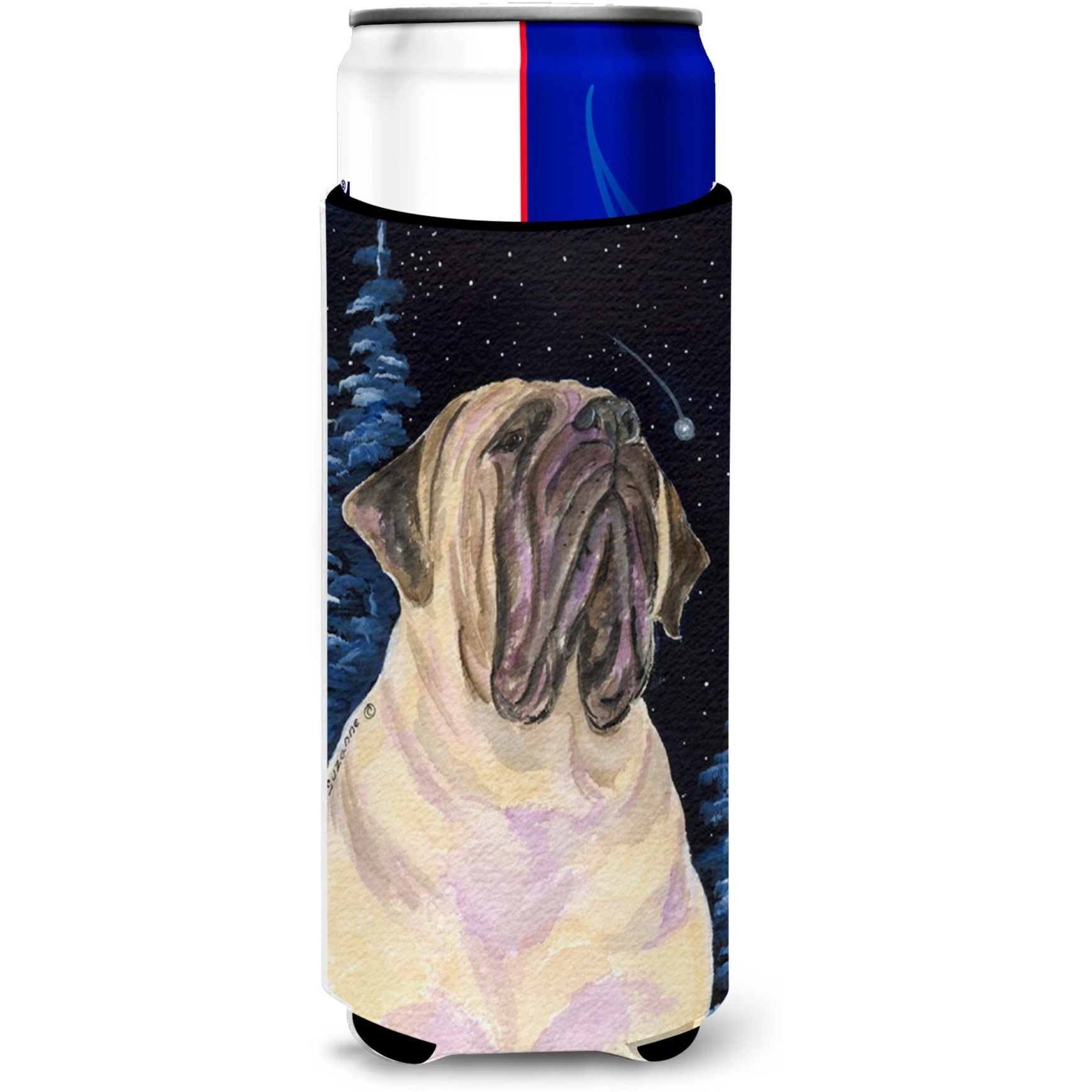 Starry Night Mastiff Ultra Beverage Insulators for slim cans SS8448MUK