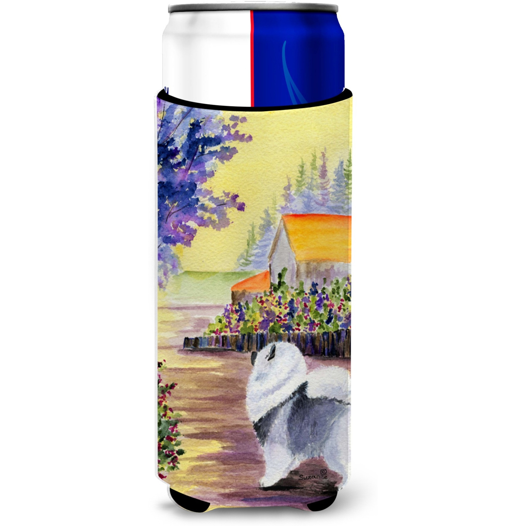 Keeshond Ultra Beverage Insulators for slim cans SS8452MUK