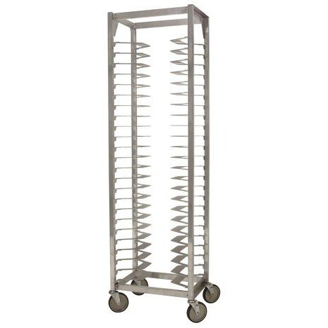 Prairie View LPZ2518 24 Pan Single Pizza Racks- 725 x 215 x 1488 in