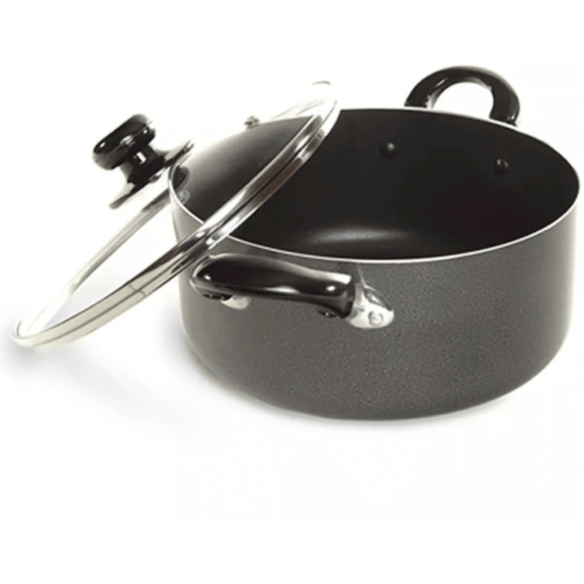 Better Chef 5Qt Heavy Gauge Aluminum Dutch Oven with Glass Lid