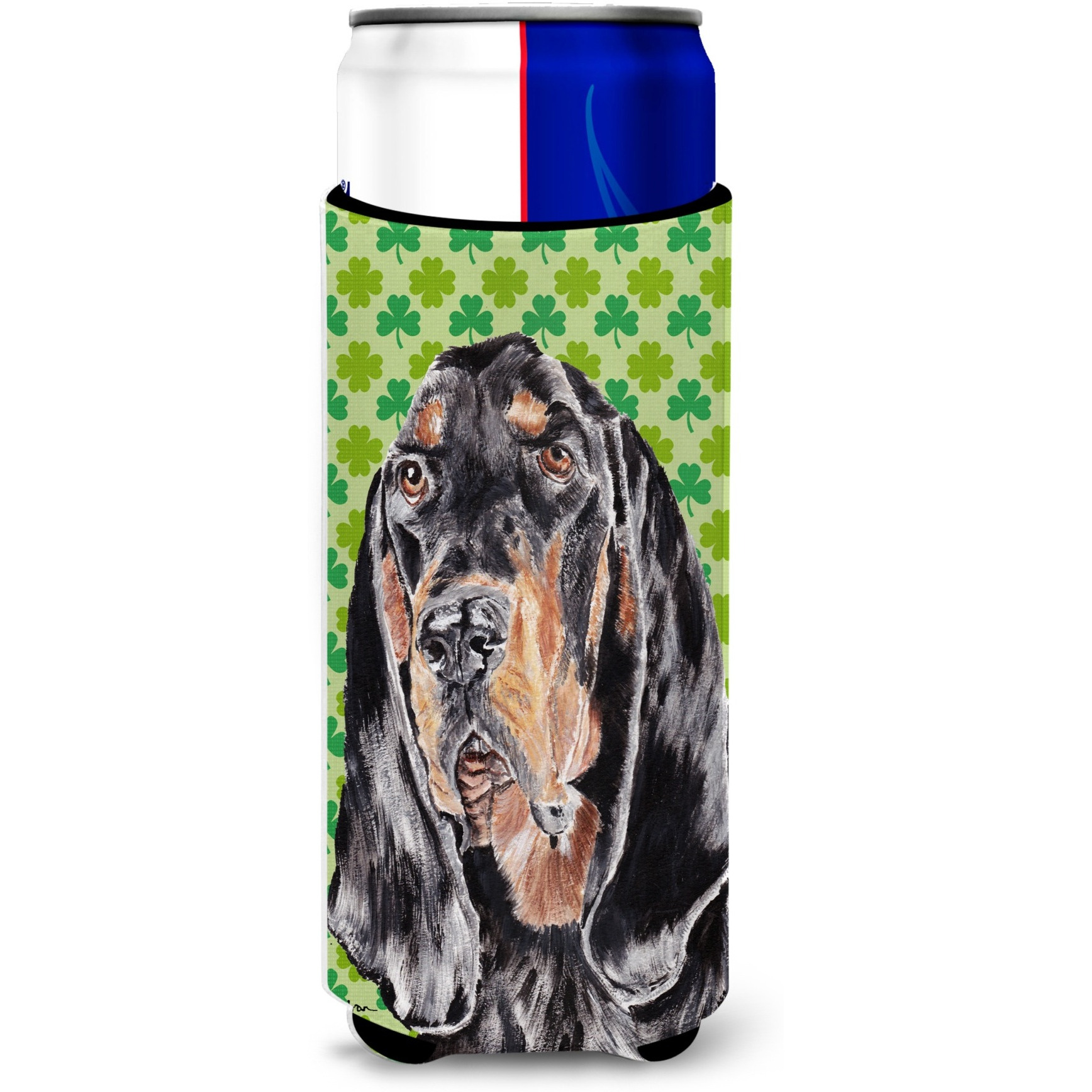 Coonhound St Patrick's Irish Ultra Beverage Insulators for slim cans