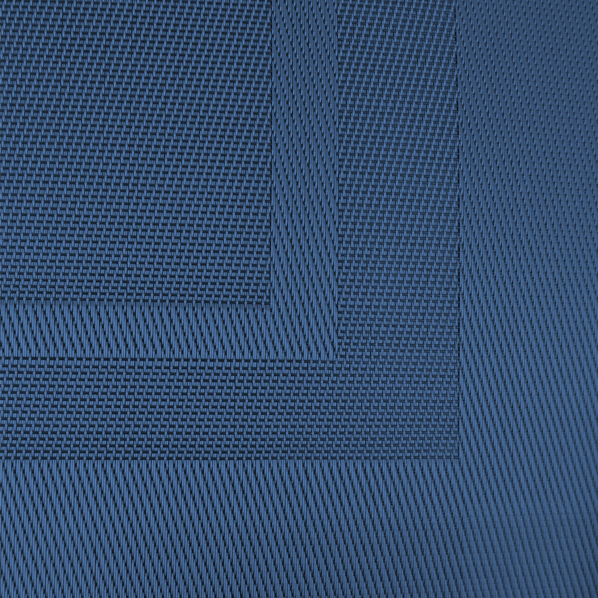 DII Nautical Blue Pvc Doubleframe Placemat (Set of 6)