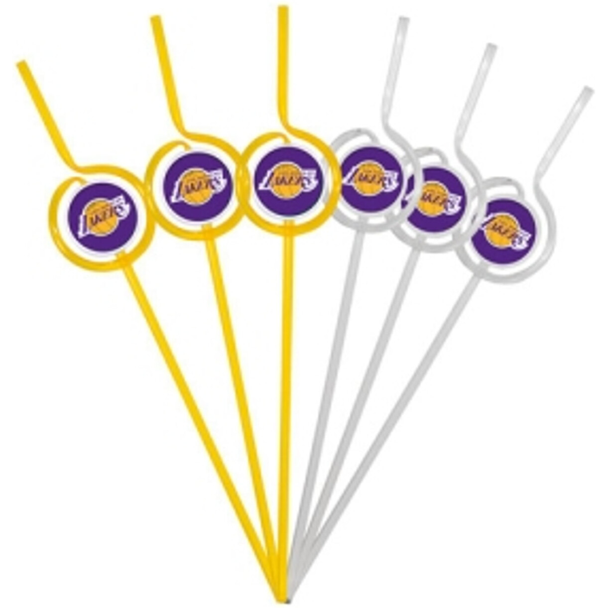 Los Angeles Lakers Team Sipper Straws CO