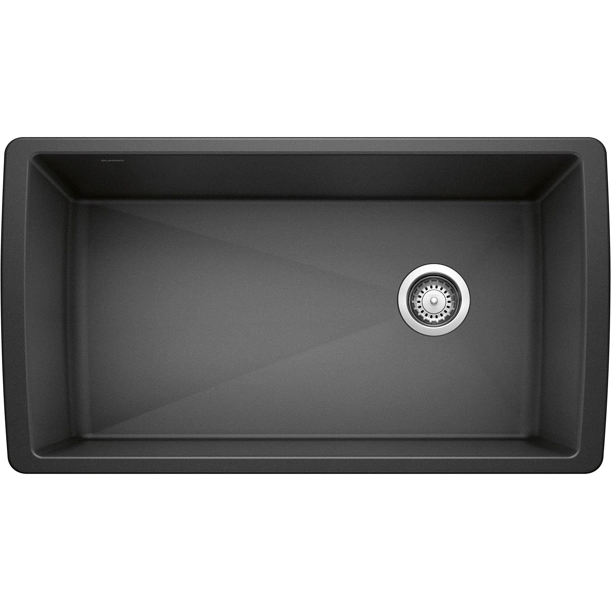 Blanco Diamond Silgranit Super Single Bowl Undermount - Anthracite