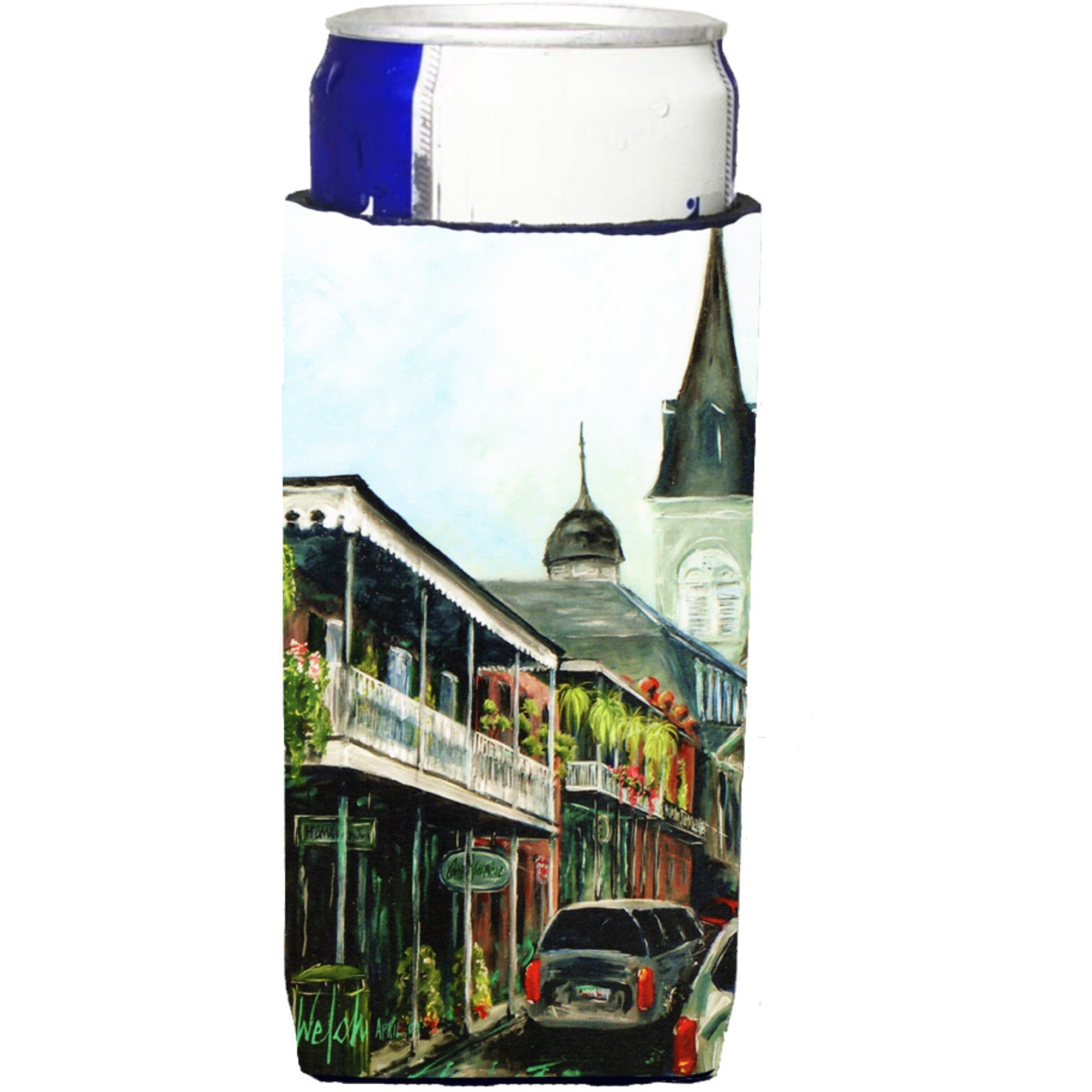 St Louis Cathedral Ultra Beverage Insulators for slim cans MW1201MUK