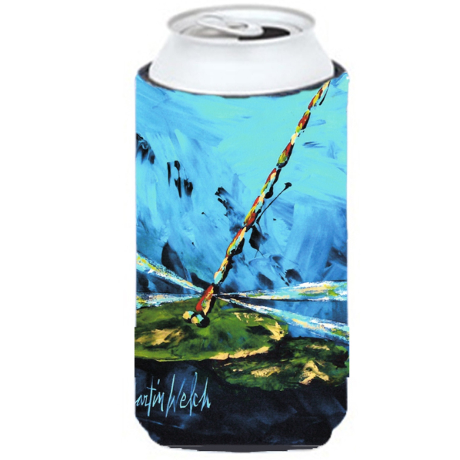 GGs Dragonfly Tall Boy Beverage Insulator Hugger MW1196TBC