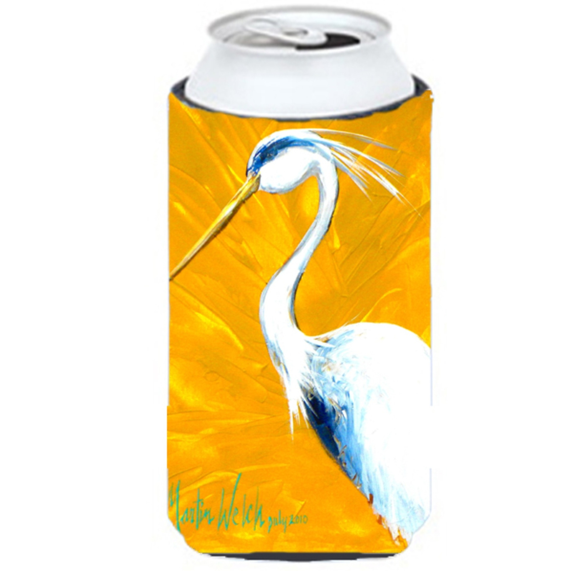 Col Mustard the Egret Tall Boy Beverage Insulator Hugger MW1193TBC