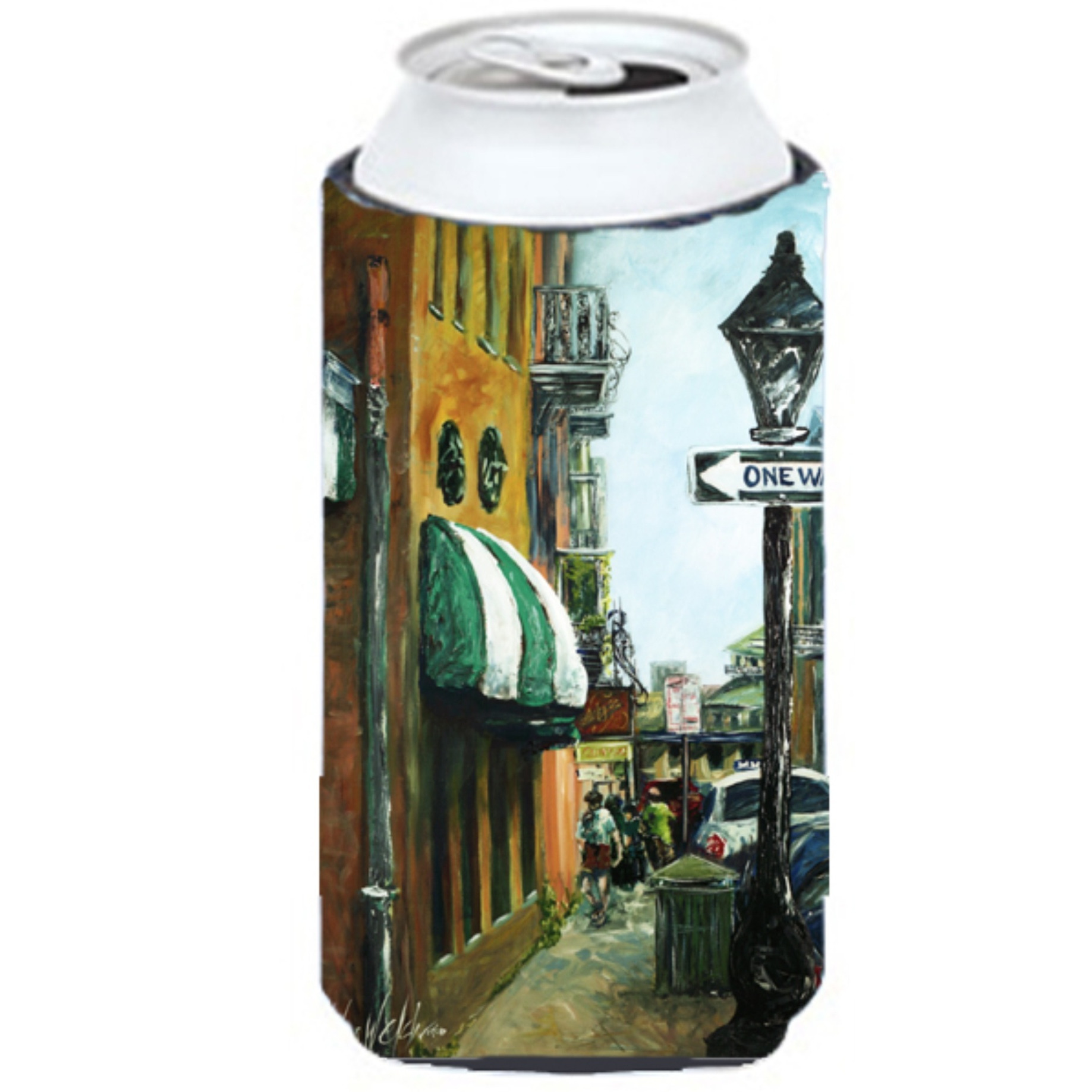 Street Scene Tall Boy Beverage Insulator Hugger MW1203TBC
