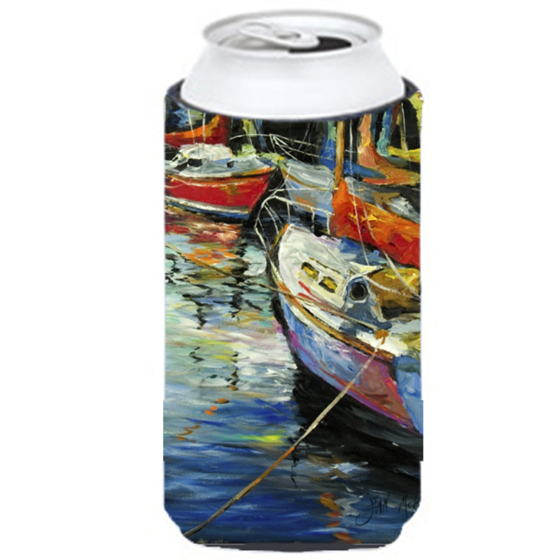 Boat Talk Sailboats Tall Boy Beverage Insulator Hugger JMK1164TBC