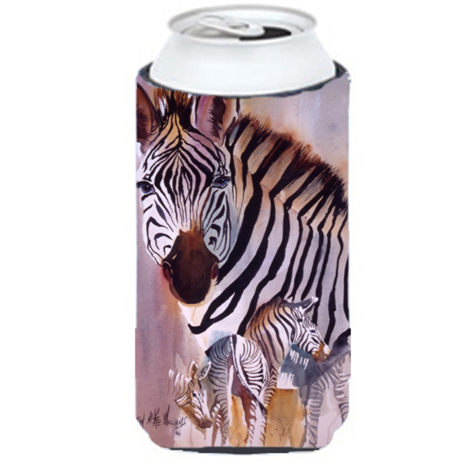 Zebras Tall Boy Beverage Insulator Hugger JMK1197TBC