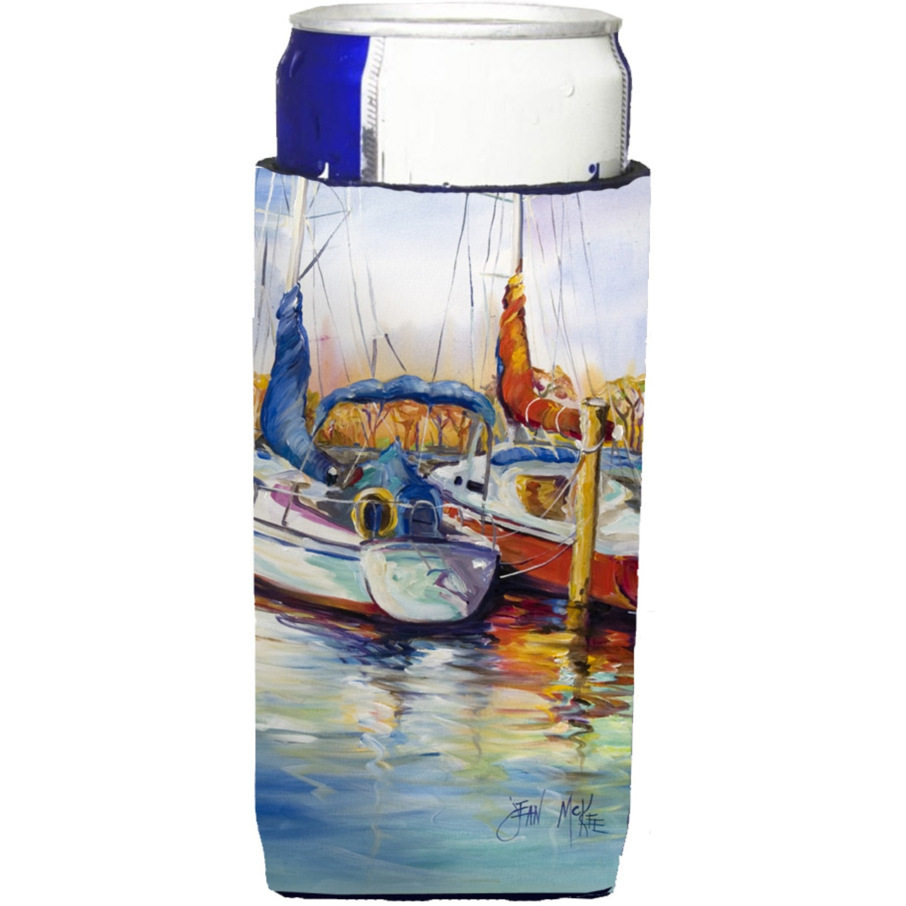 Mississippi Sailboats Ultra Beverage Insulators for slim cans JMK1158MUK
