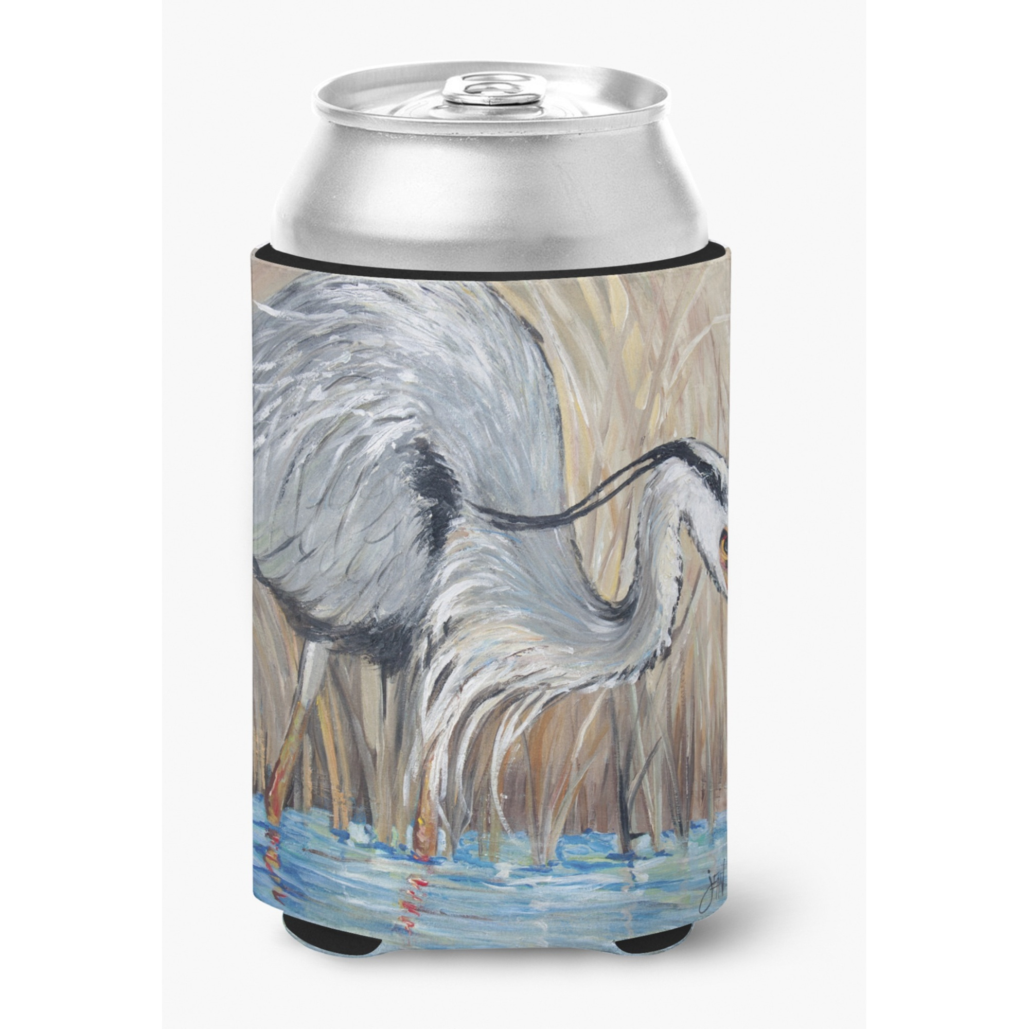 Blue Heron Can or Bottle Hugger JMK1228CC