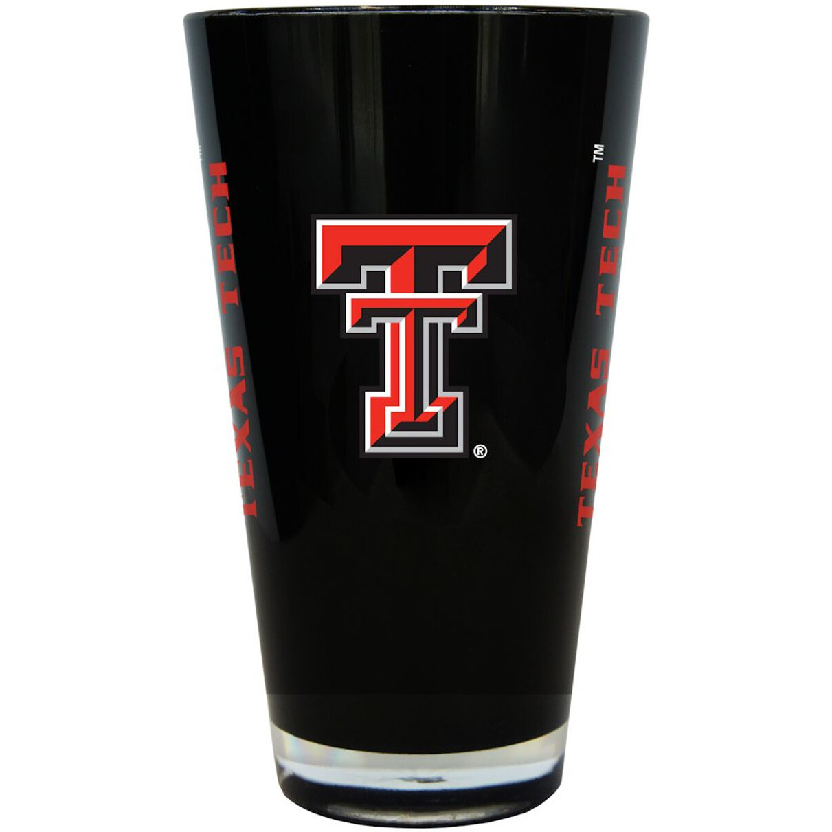 Texas Tech Red Raiders Glass 20oz Pint Plastic Insulated CO