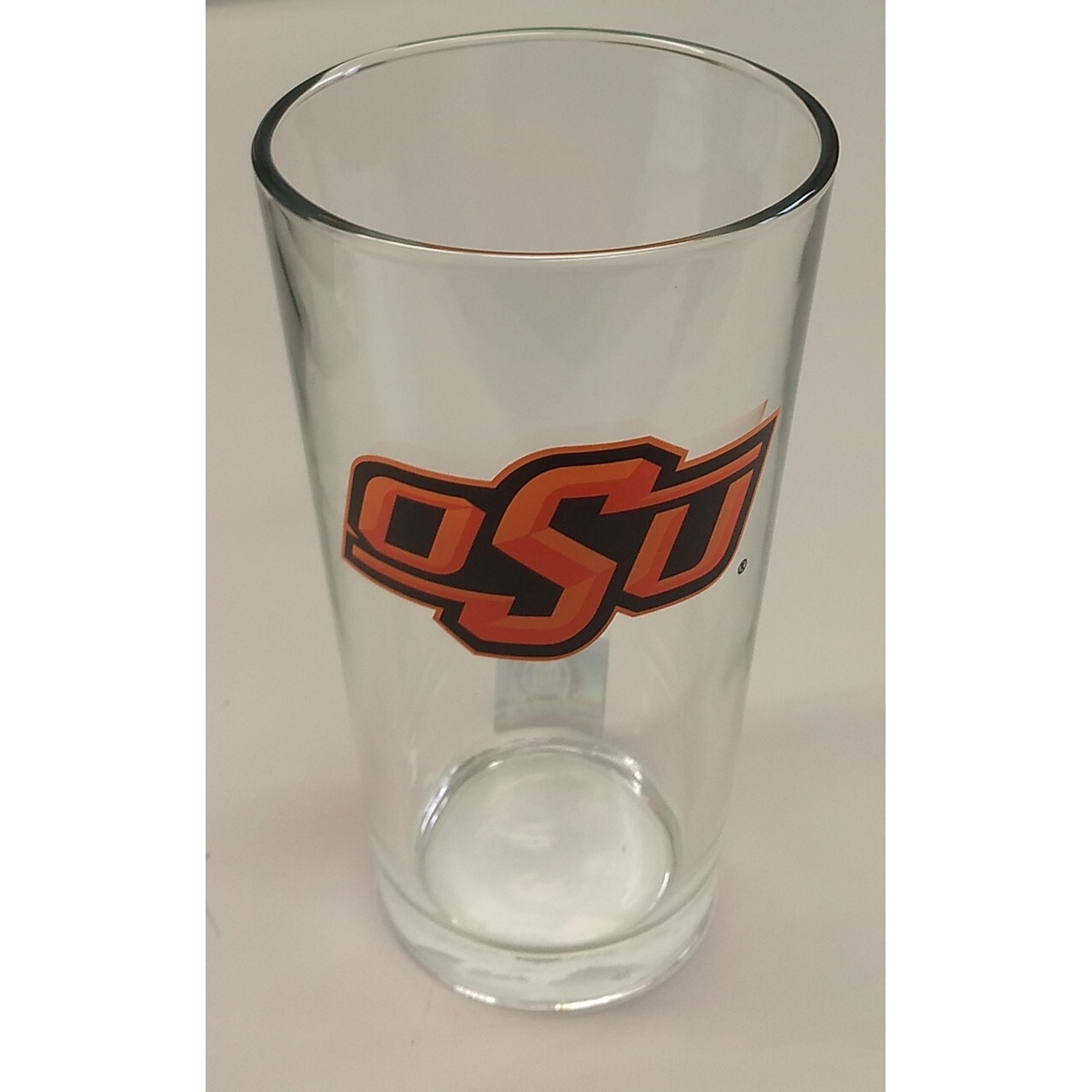 Oklahoma State Cowboys Glass Pint 16oz 3 Color CO