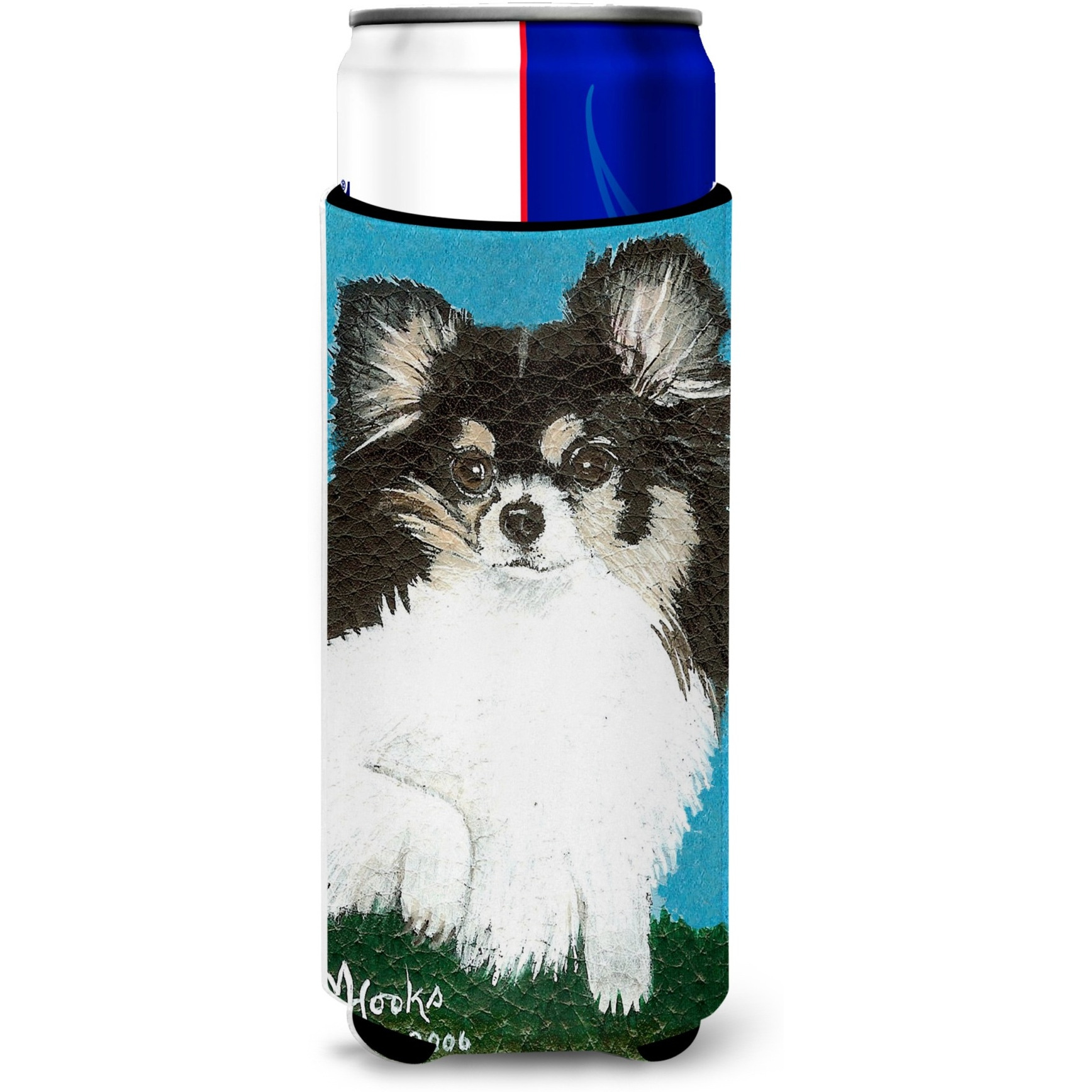Chihuahua Cute Face Ultra Beverage Insulators for slim cans MH1022MUK