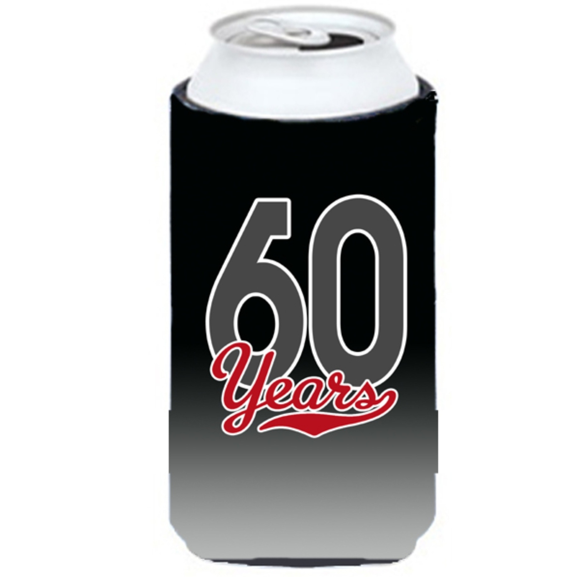 60 Years Tall Boy Beverage Insulator Hugger CJ1088TBC