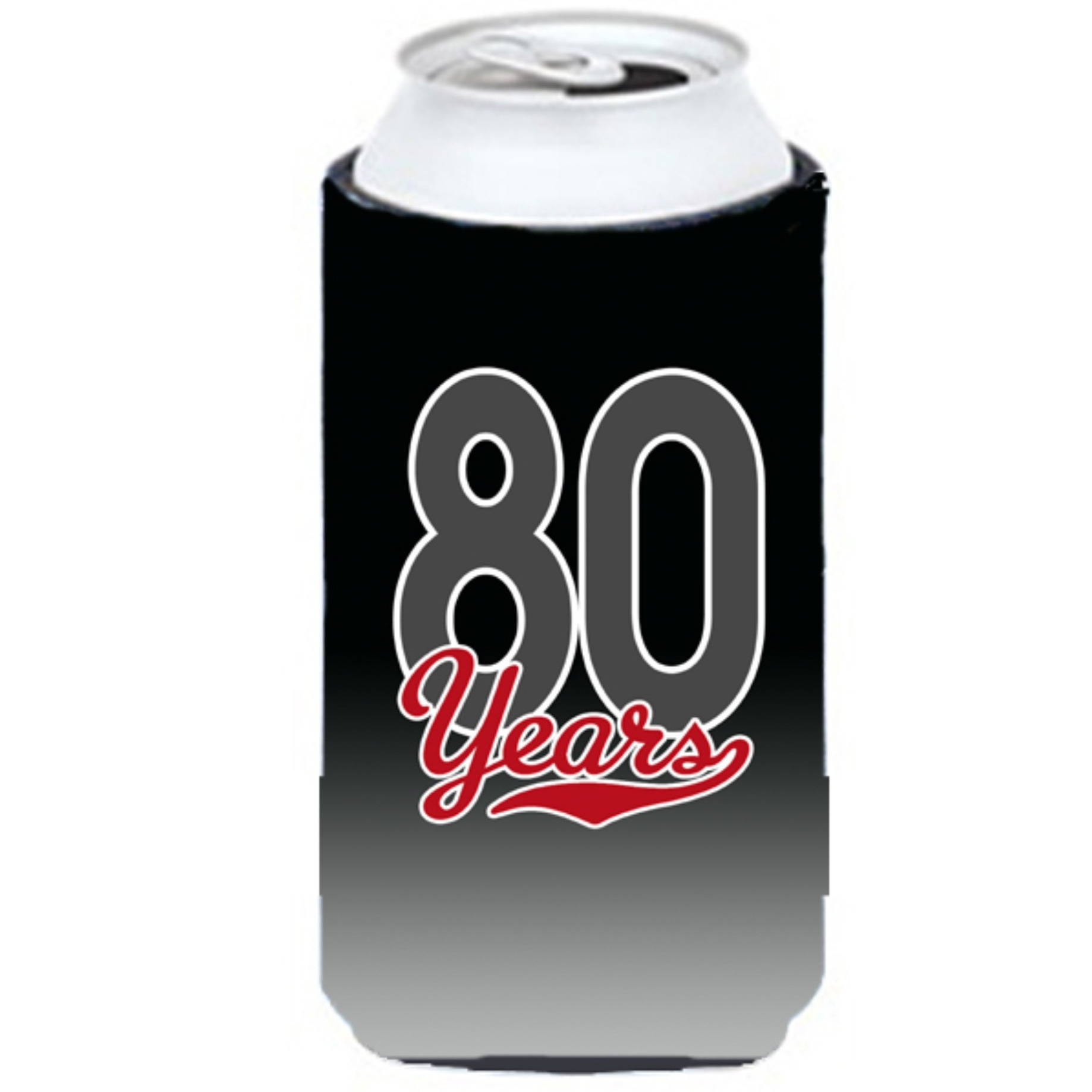 80 Years Tall Boy Beverage Insulator Hugger CJ1090TBC