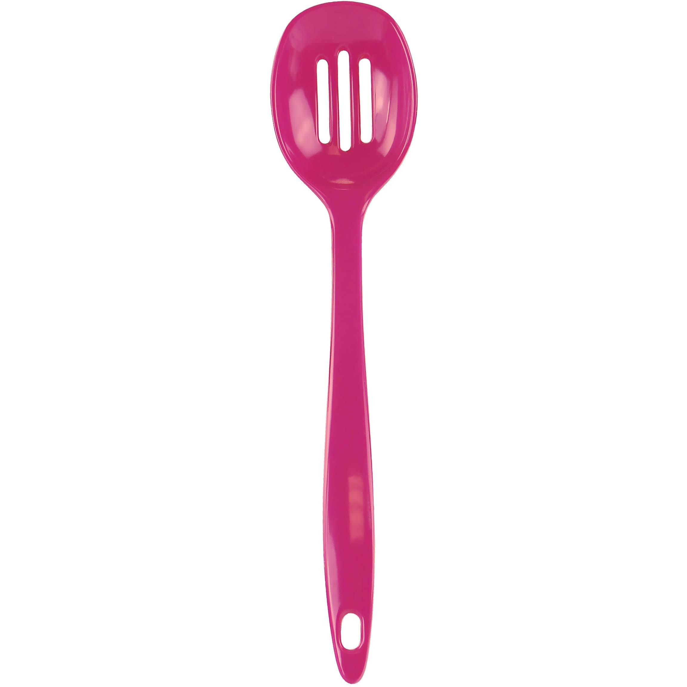 Reston Lloyd Melamine Slotted Spoon - Magenta