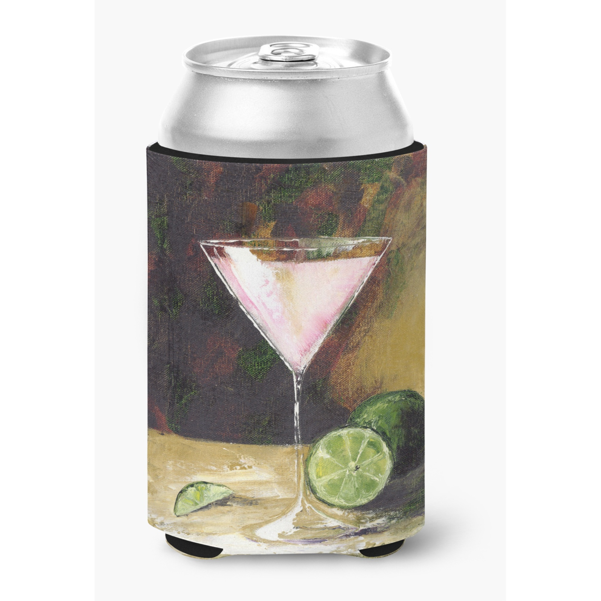 Carolines Treasures TMTR0034CC Lime Martini by Malenda Trick Can or Bottle Hugger, Multicolor