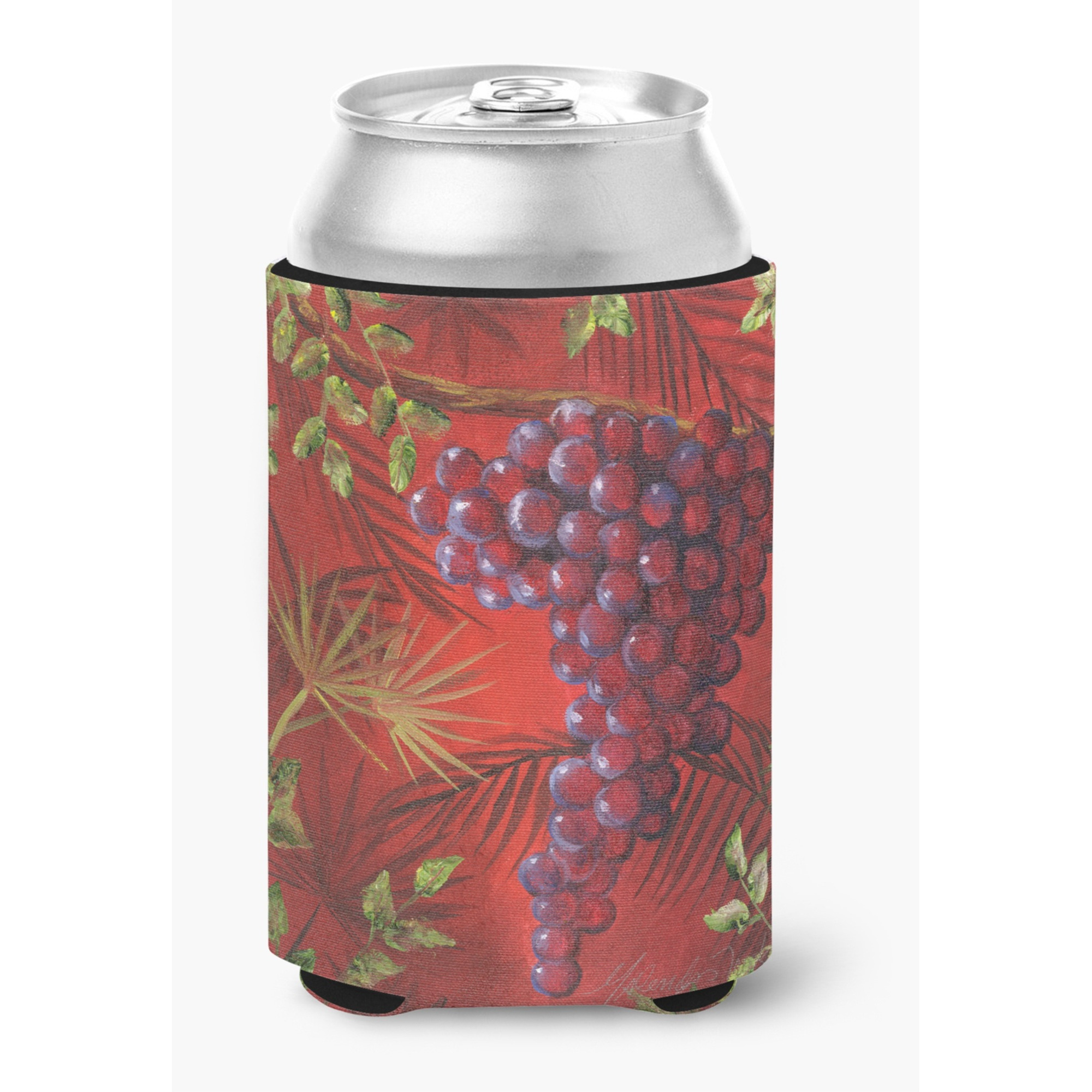 Carolines Treasures TMTR0153CC Sicilian Grapes by Malenda Trick Can or Bottle Hugger, Multicolor