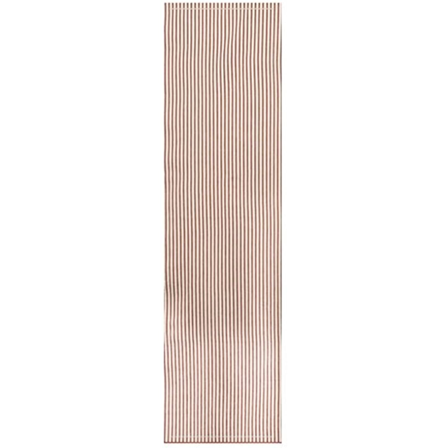 Heritage Lace TK-2054R 20 x 54 in. Ticking Table Runner  Red & White