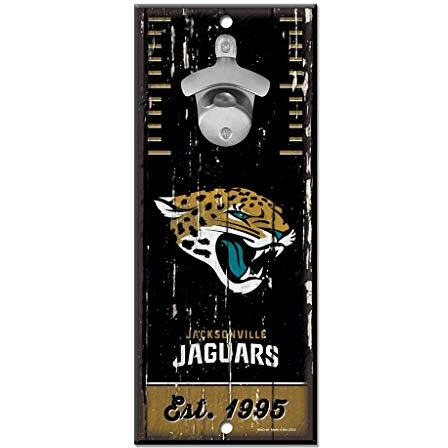 Jacksonville Jaguars Sign Wood 5x11 Bottle Opener