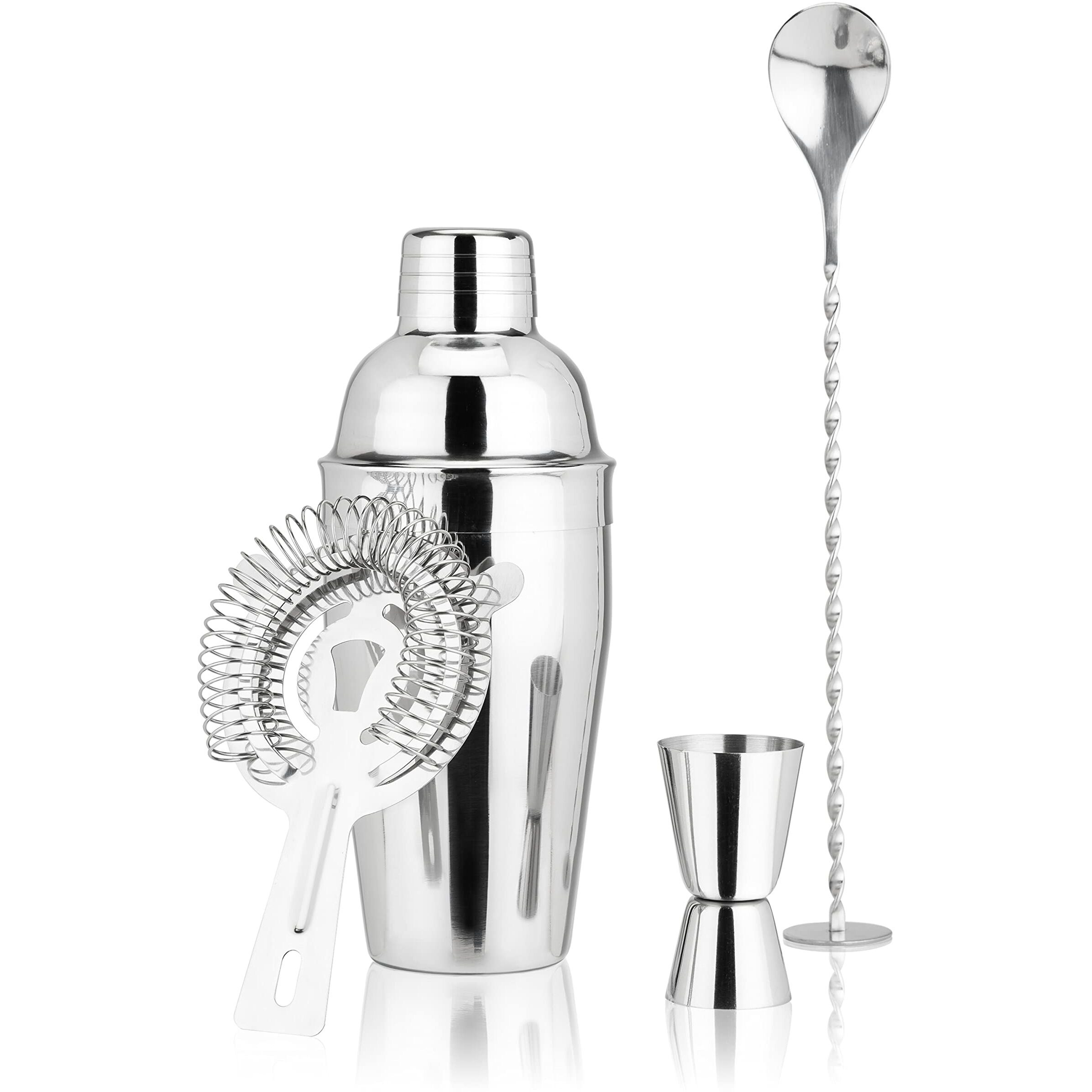 True 5690 Fortify Stainless Steel Barware Set